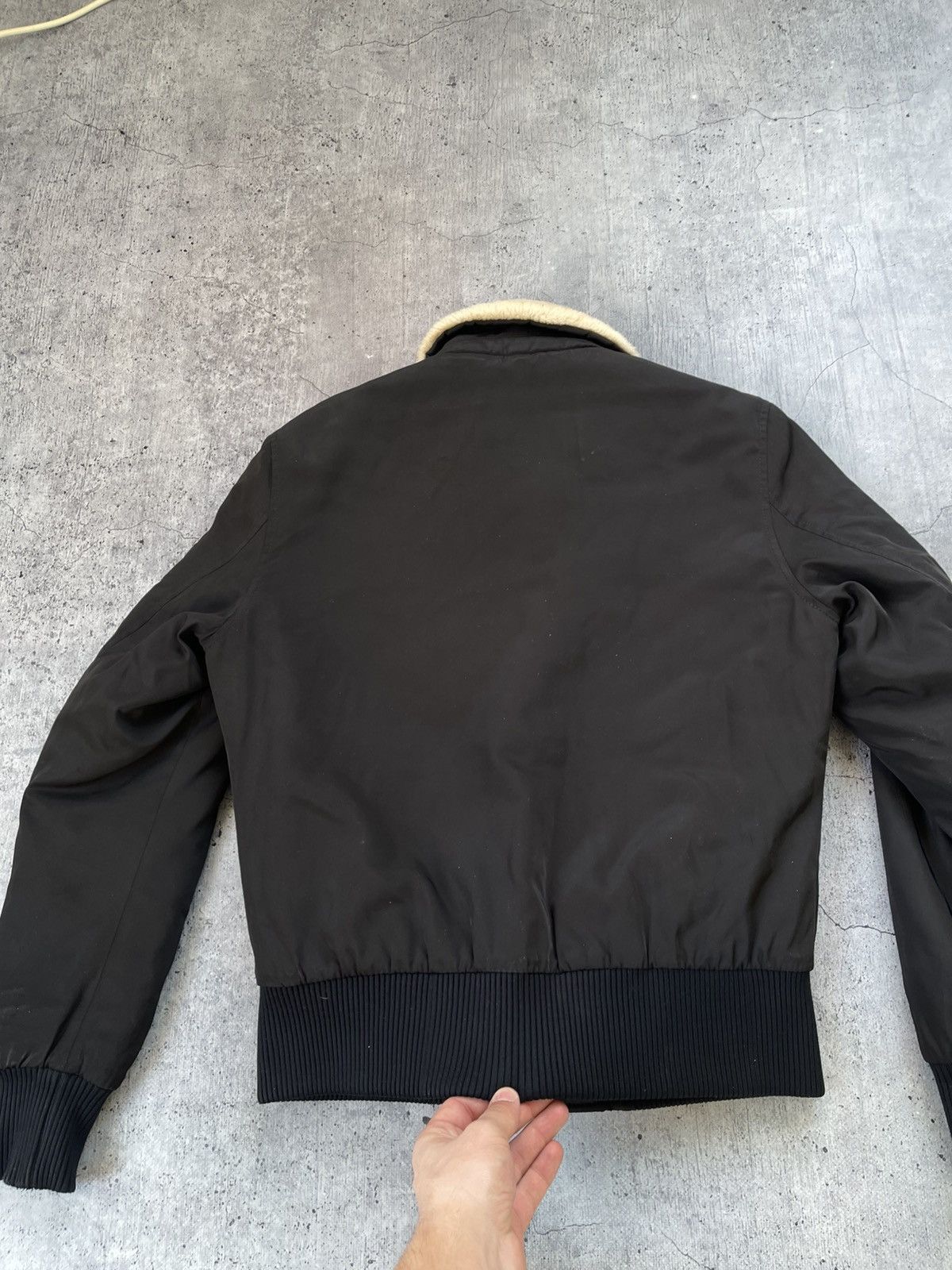 Other Bombers Original Flight Hooded Mens Jacket Size S Black Size US S / EU 44-46 / 1 - 10 Thumbnail