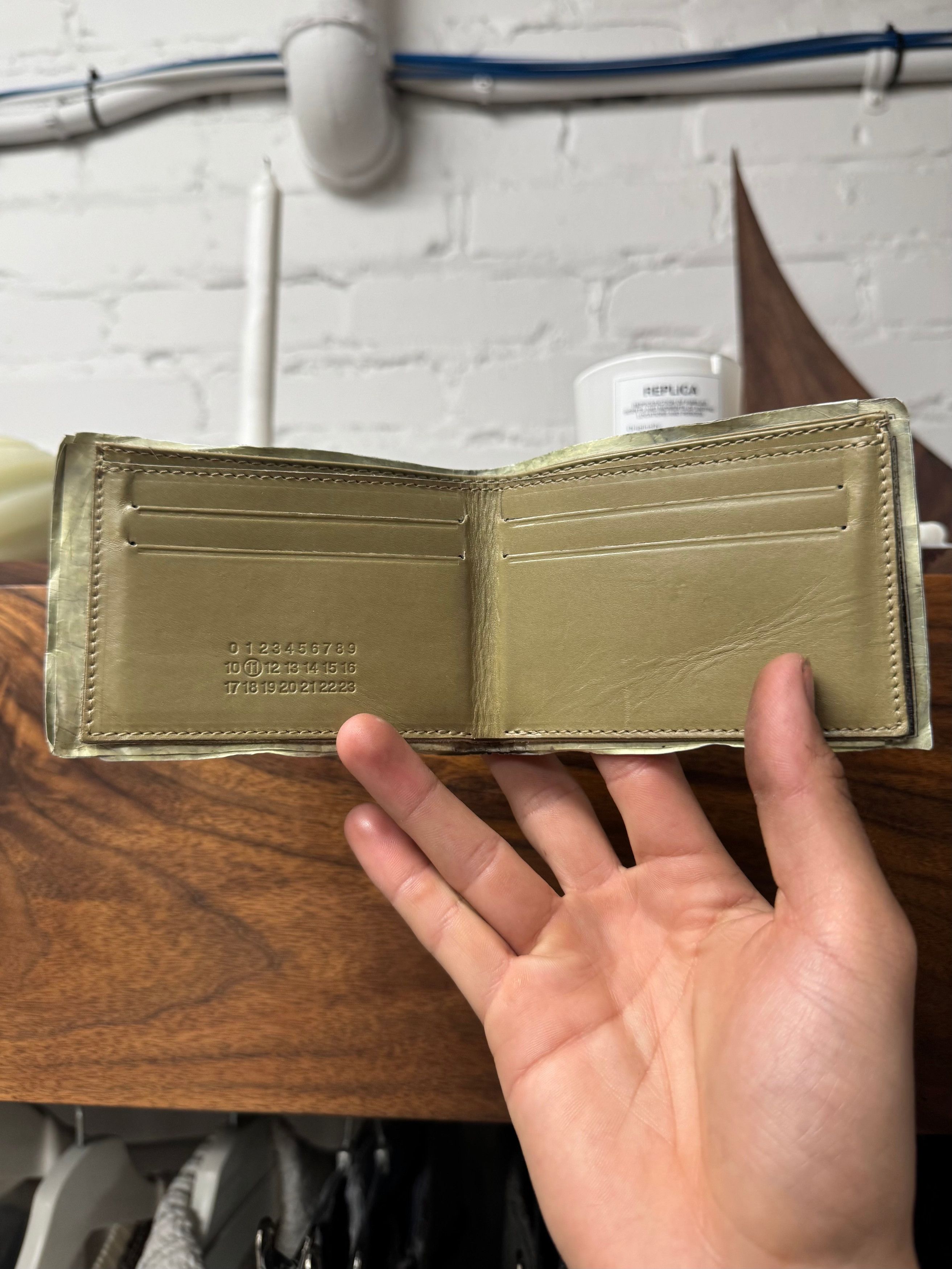 Maison Margiela SS2008 Maison Martin Margiela ‘$11 Dollar Bill’ Bifold Wallet Size ONE SIZE - 5 Thumbnail