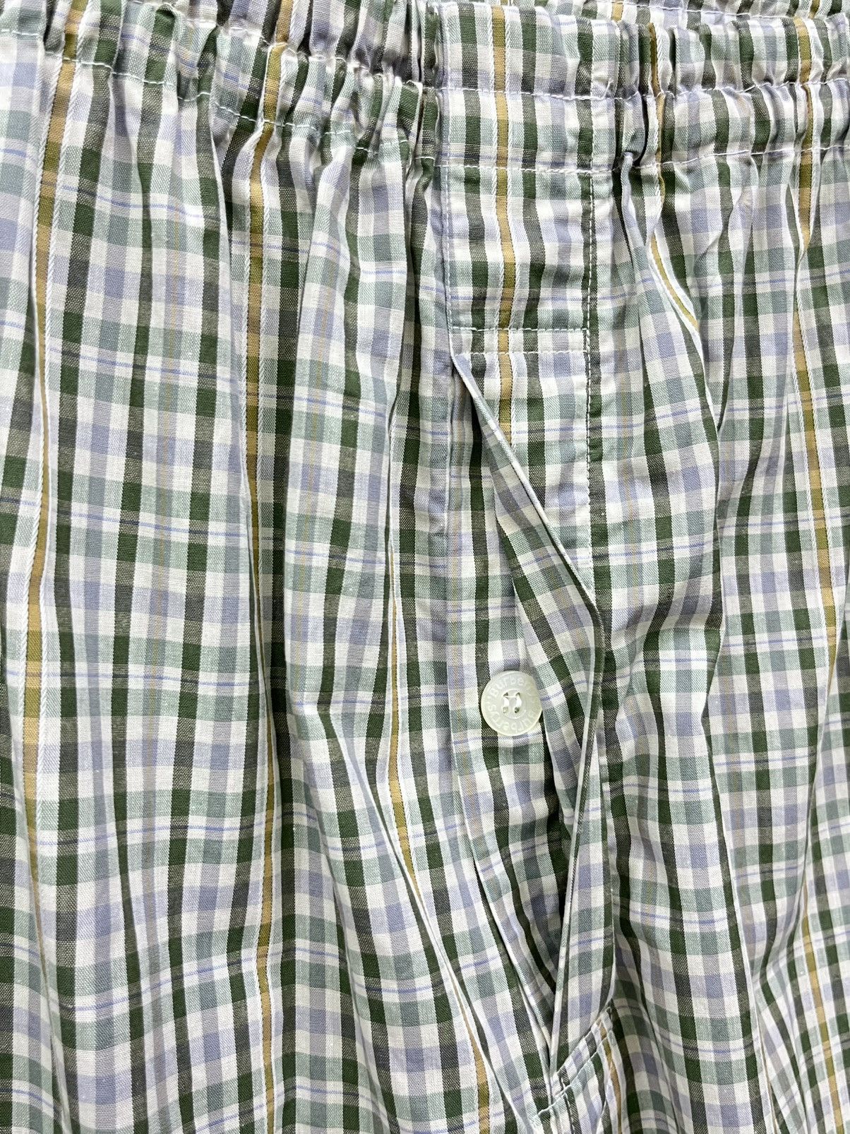 Burberry Ultra Rare Vintage Burberrys Green Check Pajama Set L Size US L / EU 52-54 / 3 - 11 Thumbnail