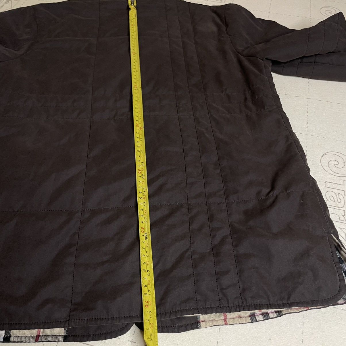 Burberry Burberry Quilted VINTAGE Jacket Nova check Diamond women's Size L / US 10 / IT 46 - 20 Thumbnail