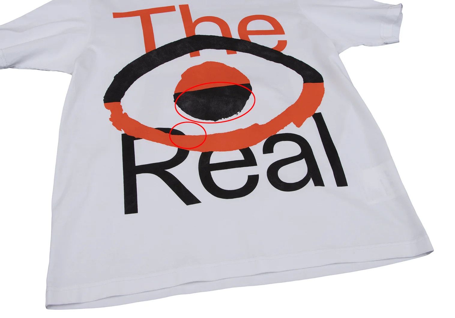 Junya Watanabe Printed T-Shirt in Black, White, and Orange, Size M Size US M / EU 48-50 / 2 - 6 Thumbnail