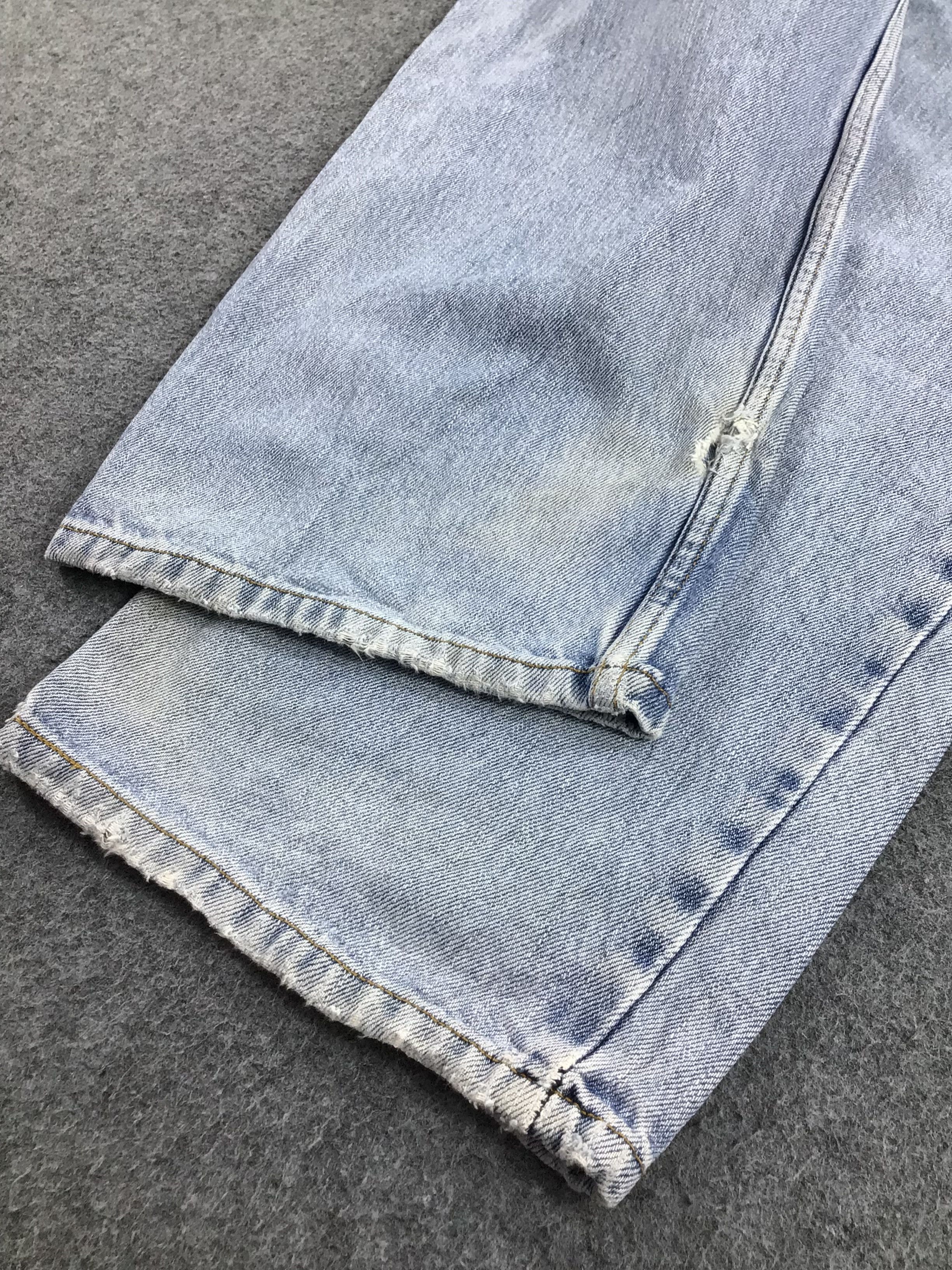 Levi's Vintage Levi's 550 Jeans Light Wash Denim KJ242 Size US 38 / EU 54 - 6 Thumbnail