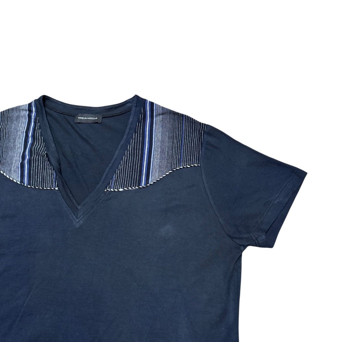 Kris Van Assche Kriss Van Assche Shirt Vneck Size US L / EU 52-54 / 3 - 4 Thumbnail