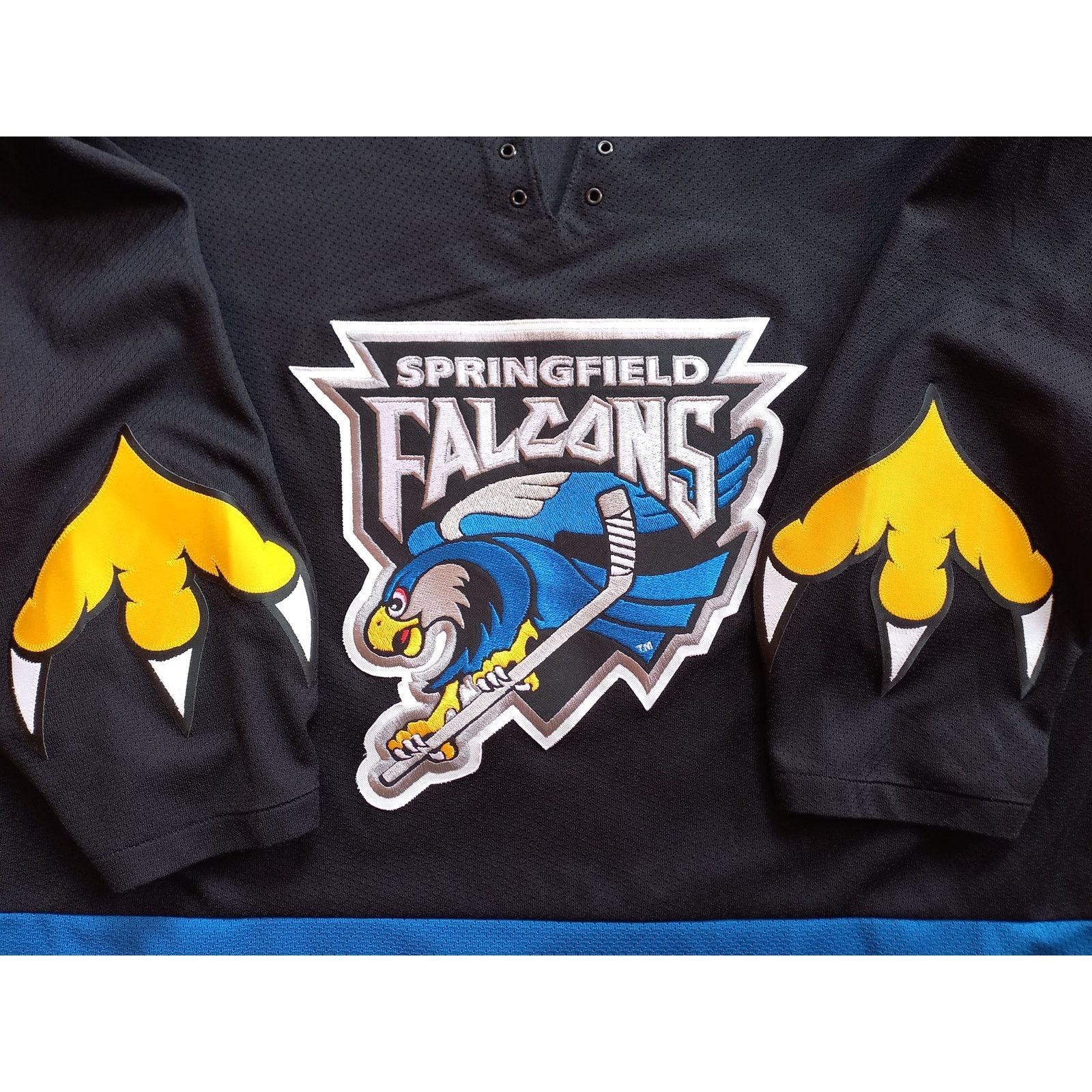 Ccm × NHL Springfield Falcons 2000s Rbk CCM jersey CLAW AHL hockey vtg Size US L / EU 52-54 / 3 - 3 Thumbnail