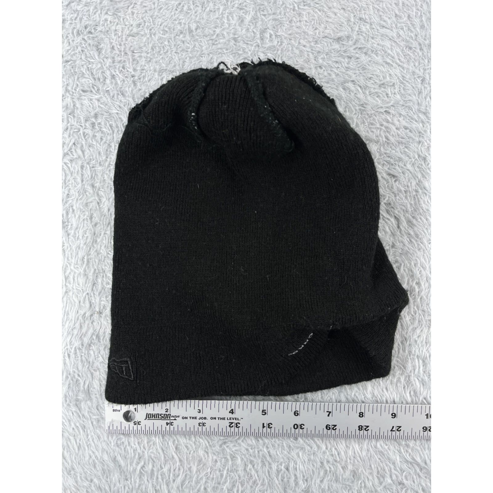 New Era VINTAGE? No — Actually Brand: New Era Crooks & Castles FRFX Beanie Toque Knit Hat Adult One Size Black Acrylic Size ONE SIZE - 6 Thumbnail
