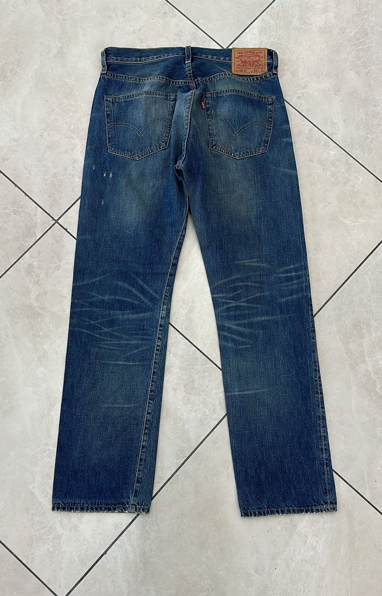 Levi's Vintage Clothing LVC Levi's Vintage Clothing 501XX BigE Selvedge Jeans Size US 32 / EU 48 - 2 Thumbnail