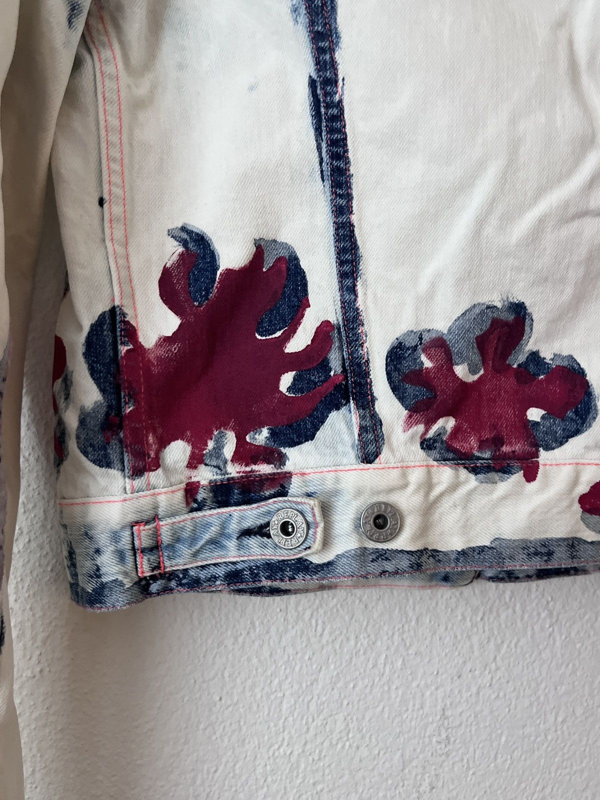 Replay Y2K Replay denim jacket RARE S/M Size M / US 6-8 / IT 42-44 - 10 Thumbnail