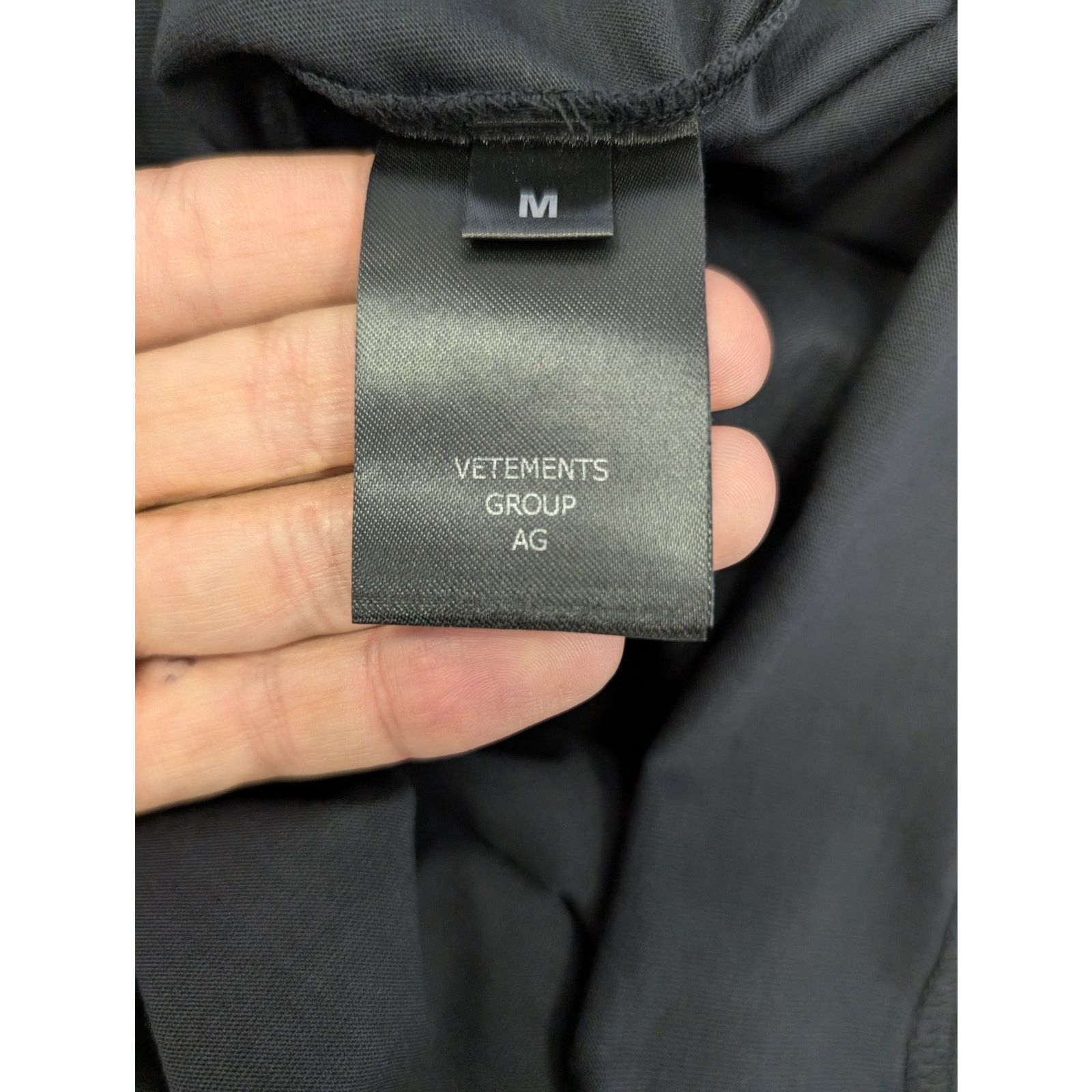 Vetements o1rshd1 Sunset Logo SS T-Shirt in Black Size US M / EU 48-50 / 2 - 15 Thumbnail