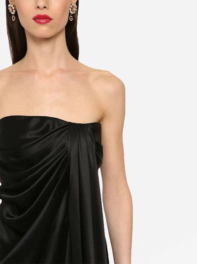 Dolce & Gabbana o1y0825 Sleeveless Mini Dress in Black Size XS / US 0-2 / IT 36-38 - 2 Thumbnail