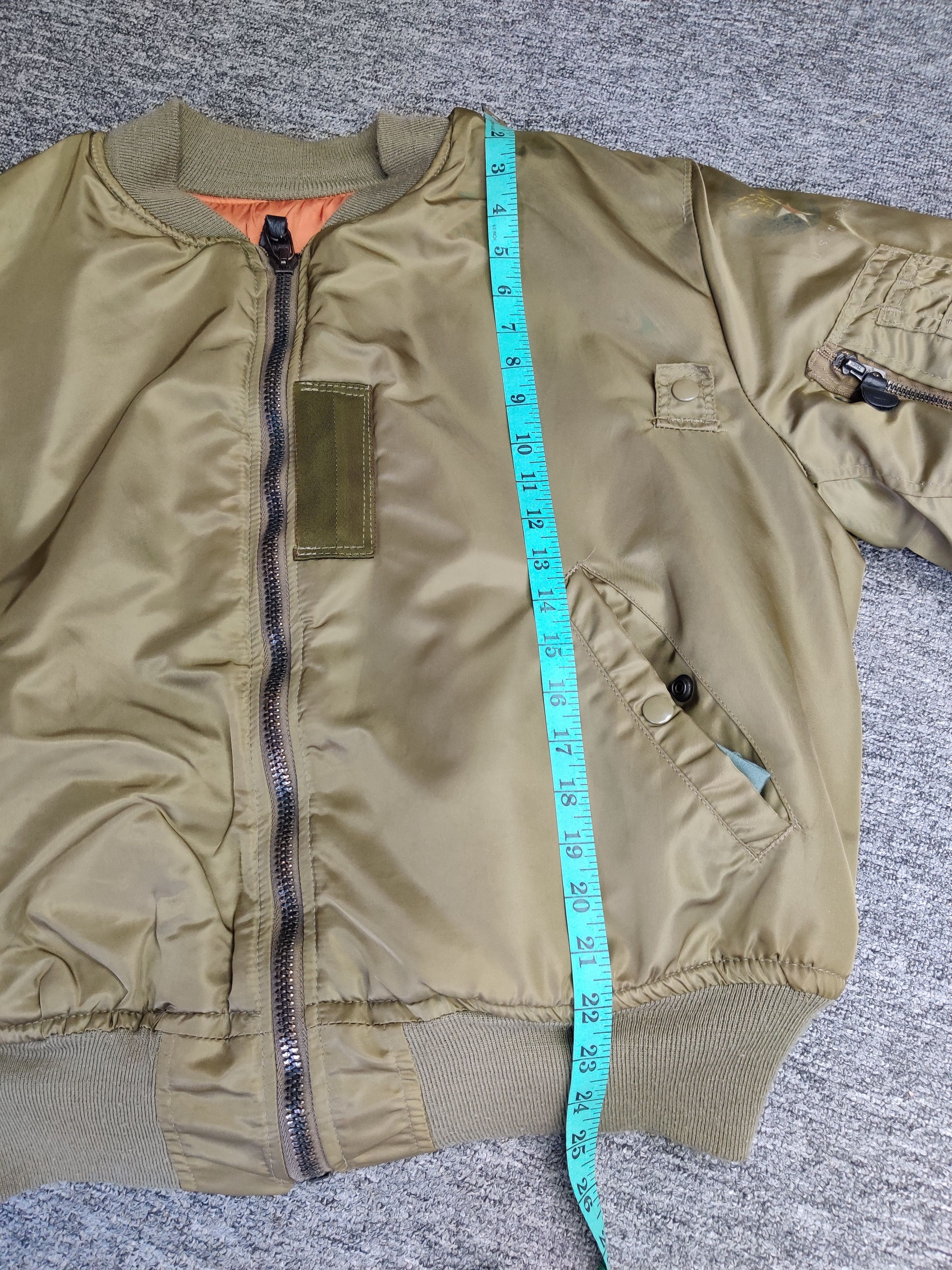 Hope Vintage 90s Hope MFG US Air Force Ma-1 Bomber Flight Jacket Size US L / EU 52-54 / 3 - 15 Thumbnail