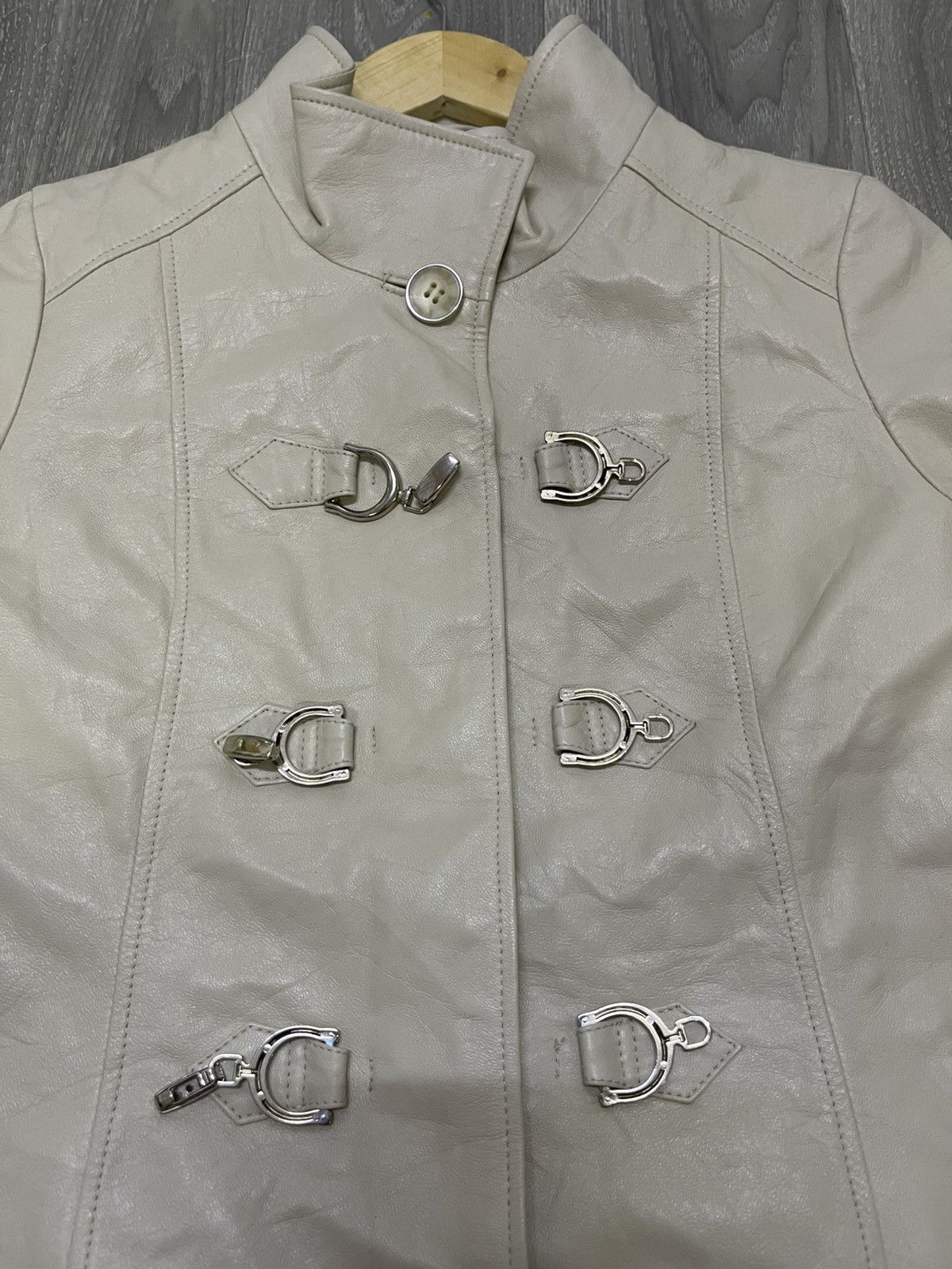 Balmain BALMAIN leather Duffle Coat Balmain Paris Size M / US 6-8 / IT 42-44 - 10 Thumbnail