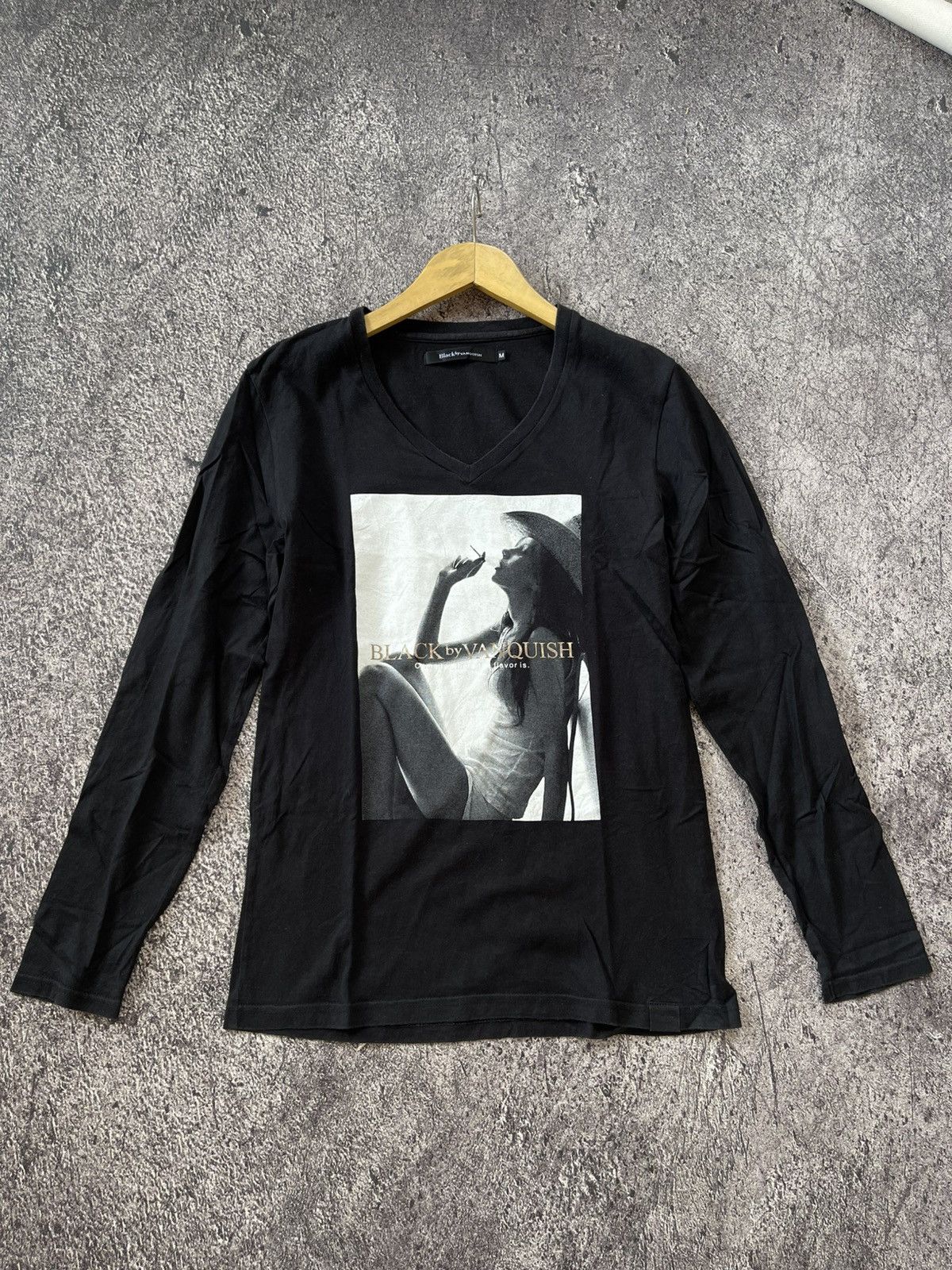 Japanese Brand Y2k Black by vanquish ifsixwasnine long sleeve Size US M / EU 48-50 / 2 - 1 Thumbnail