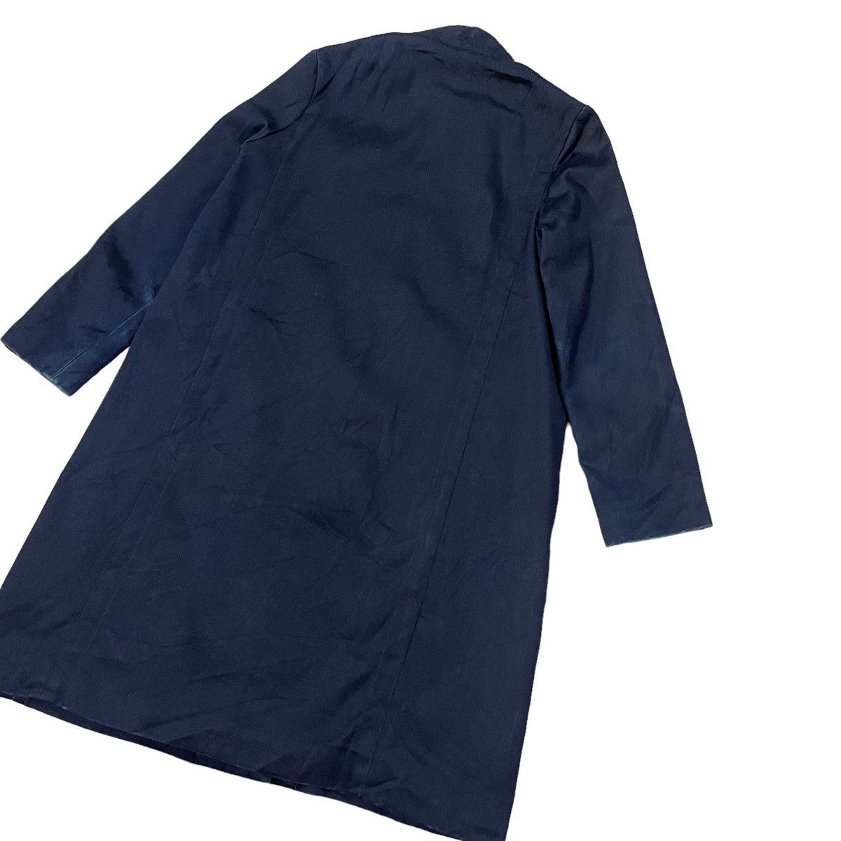 A.P.C. Vintage A.P.C Buttonless Denim Chore Long Jacket Size US S / EU 44-46 / 1 - 11 Thumbnail