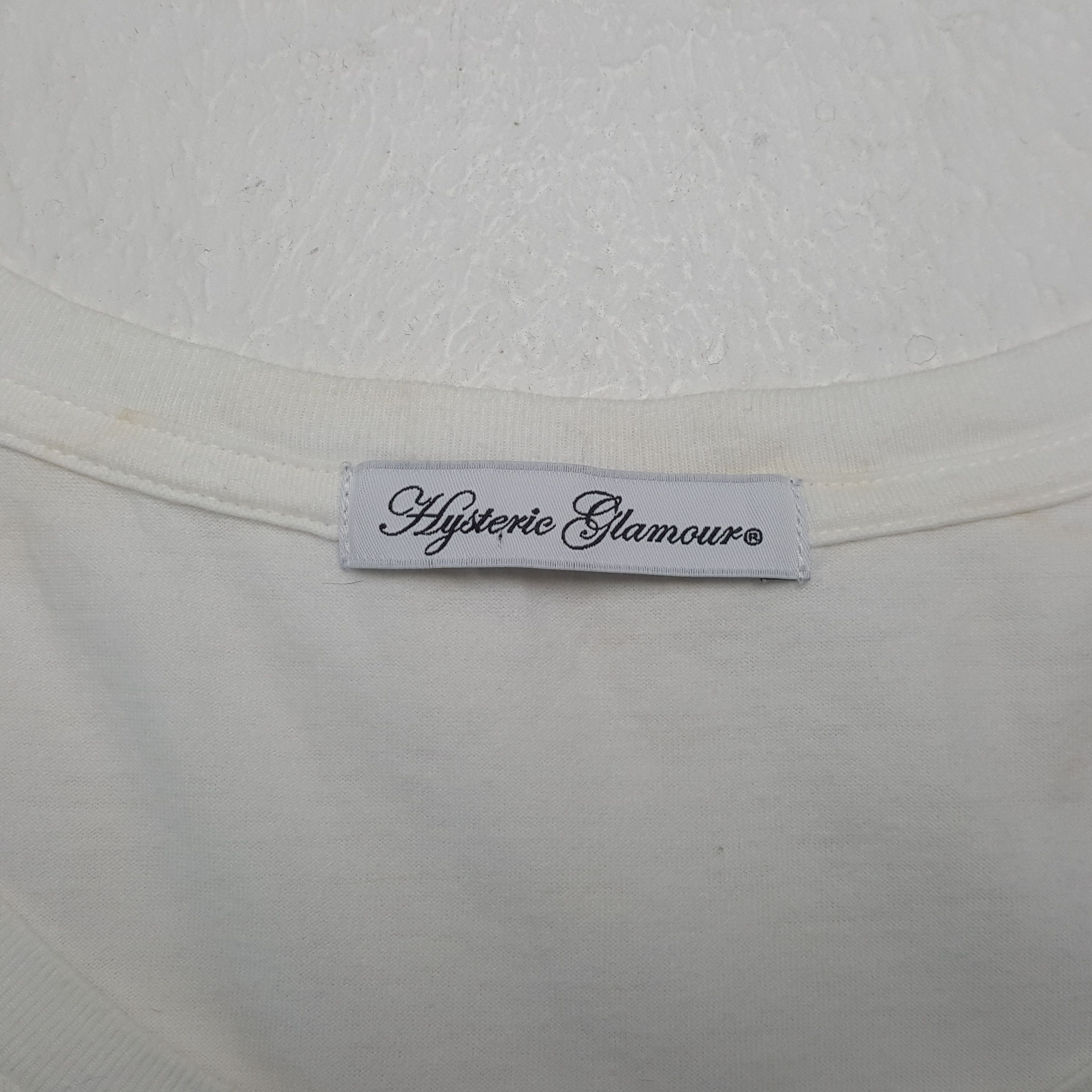 Hysteric Glamour Vintage Hysteric Glamour Japan Brand T-shirt RR1 Size S / US 4 / IT 40 - 4 Thumbnail