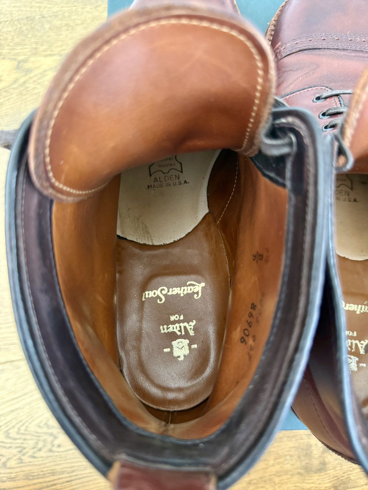 Alden Alden x Leather Soul Ultimate Jumper Size US 9.5 / EU 42-43 - 10 Thumbnail