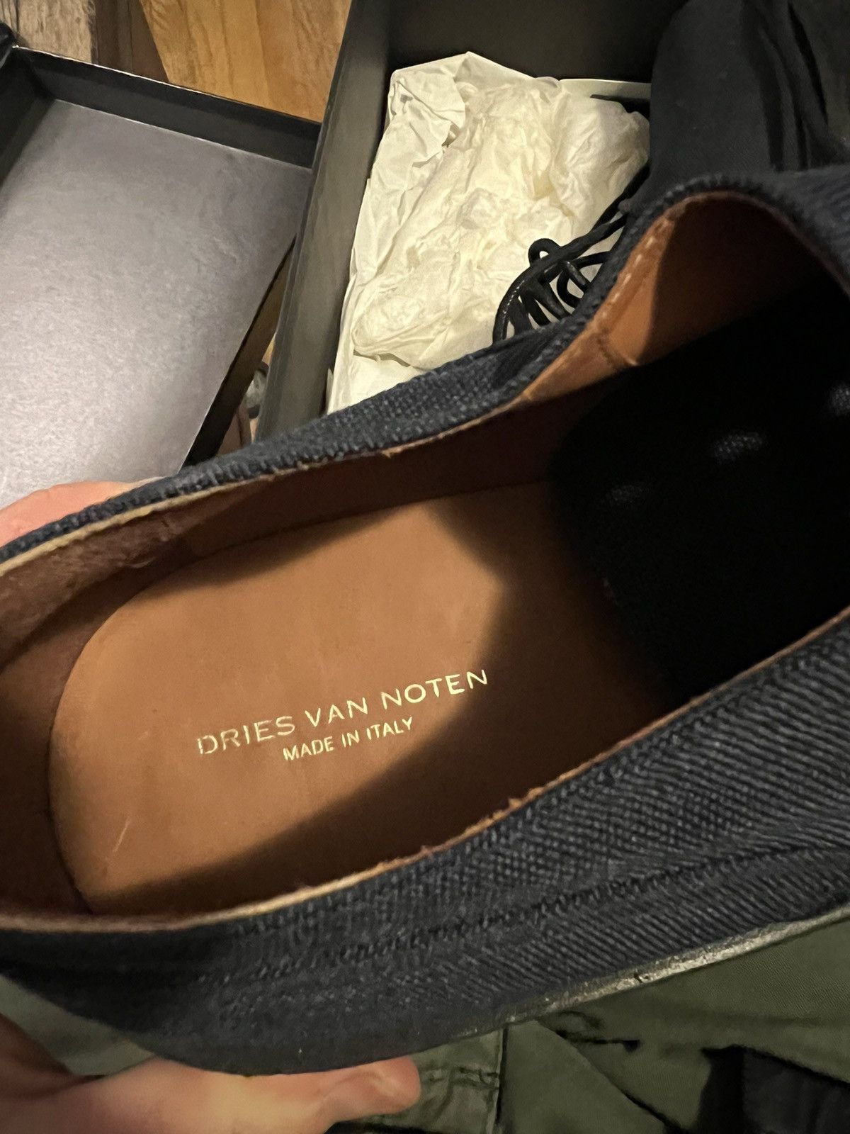 New In Box $795 Creeper Crepe Sole Lace Ups