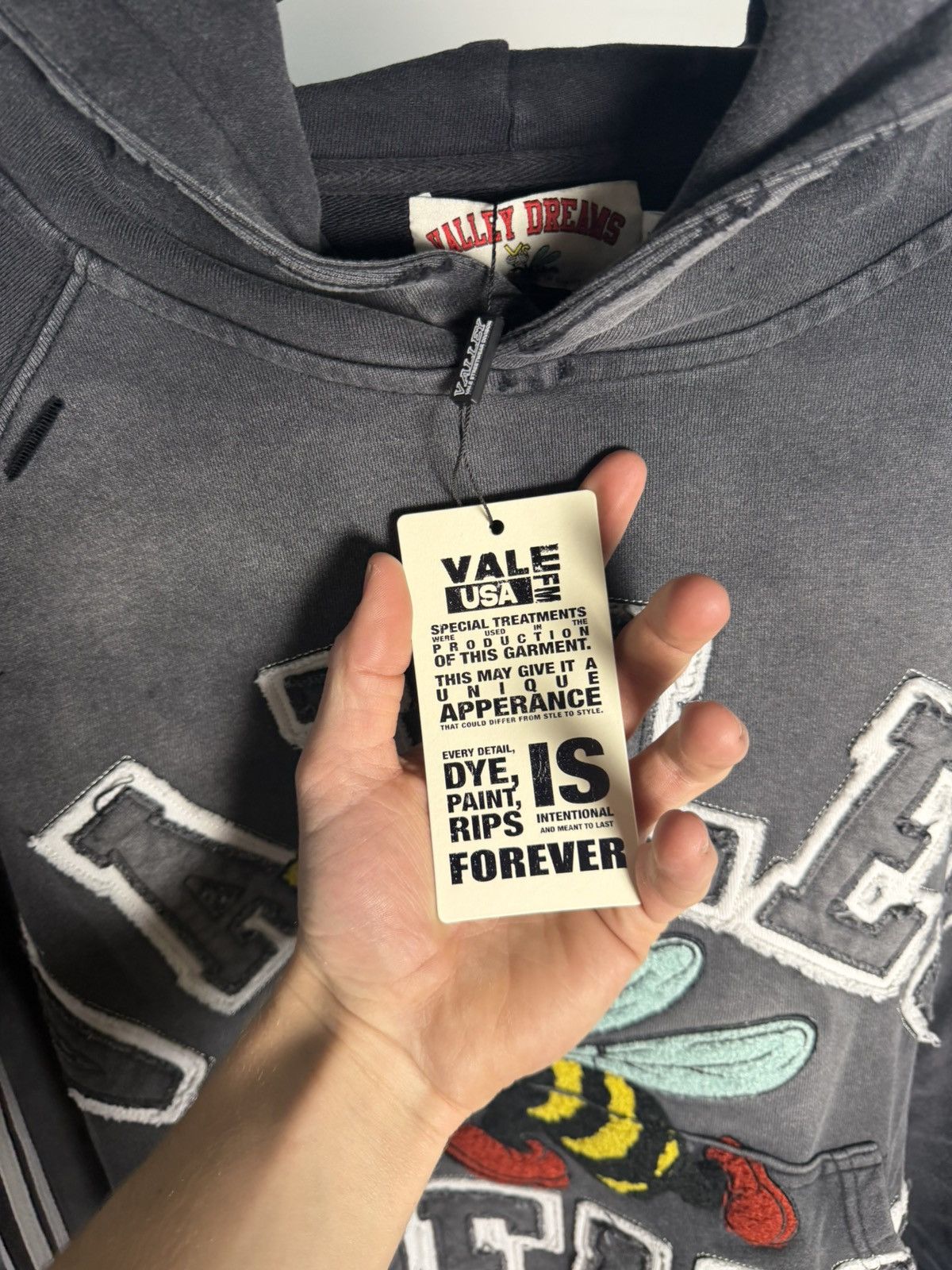 Vale Vale Forever Anthem Pullover ‘Black/Mono’ Size US XL / EU 56 / 4 - 3 Thumbnail
