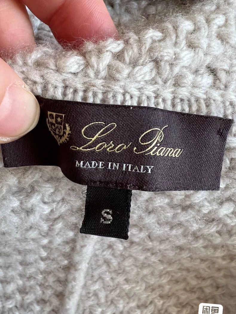 Loro Piana LORO PIANA Cashmere knit overcoat Size S / US 4 / IT 40 - 6 Thumbnail