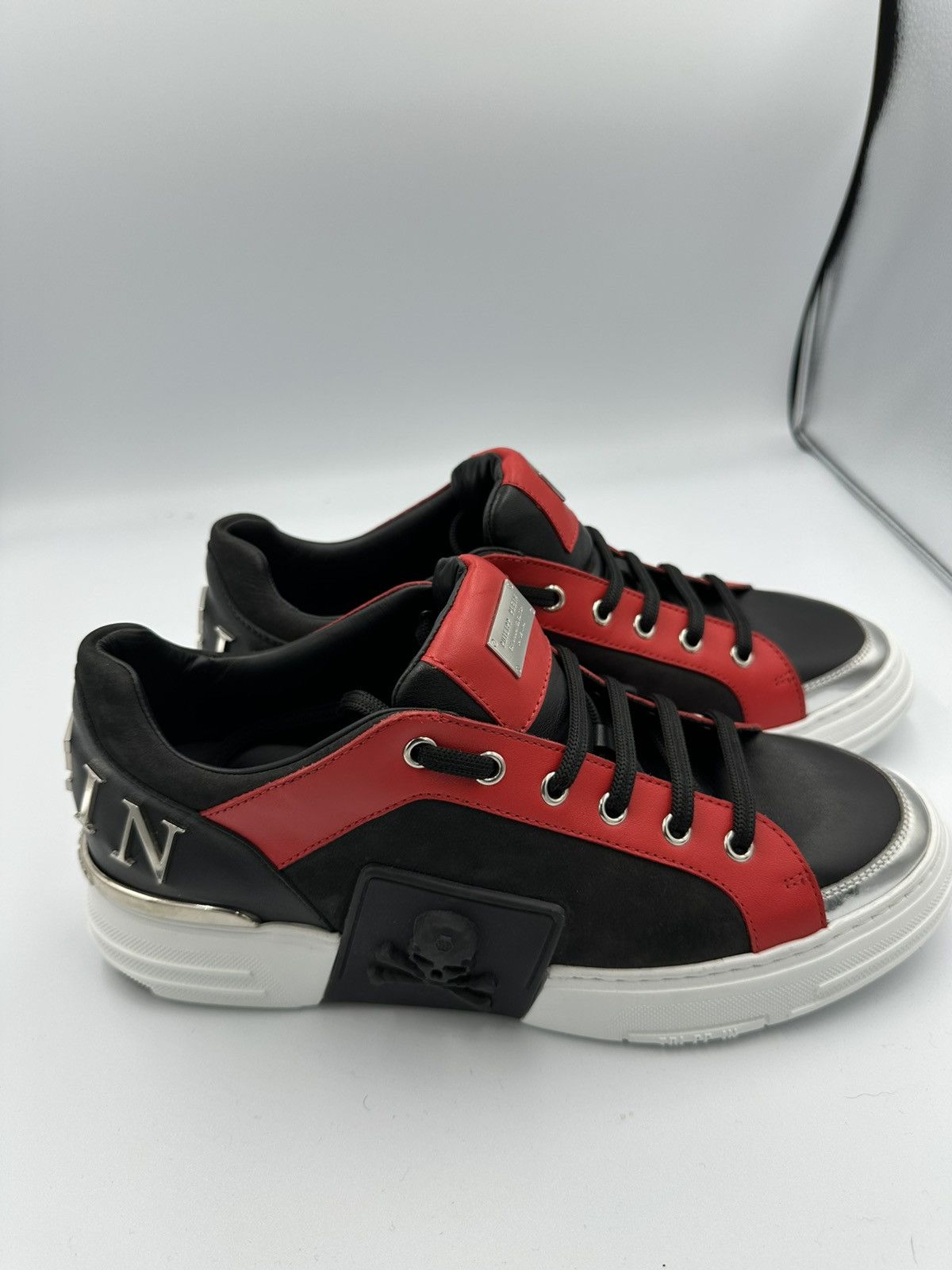 Philipp Plein Philipp Plein Skull Sneakers Size US 8 / EU 41 - 7 Thumbnail