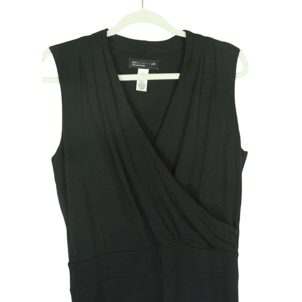 Jones New York Jones New York Sleeveless V-Neck Wrap Front Cocktail Dress Size S / US 4 / IT 40 - 3 Thumbnail