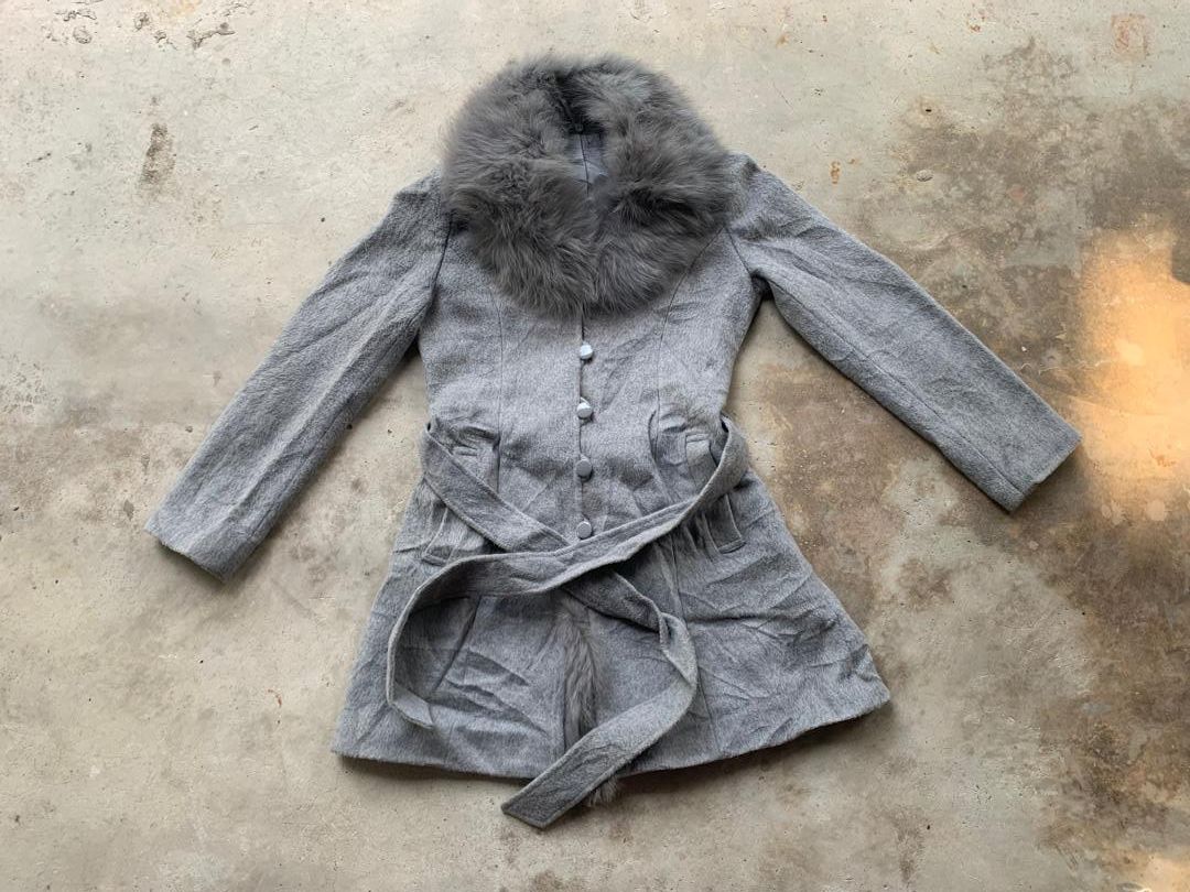 Japanese Brand CLE des ZONES fur Jacket Button Size XS / US 0-2 / IT 36-38 - 1 Thumbnail