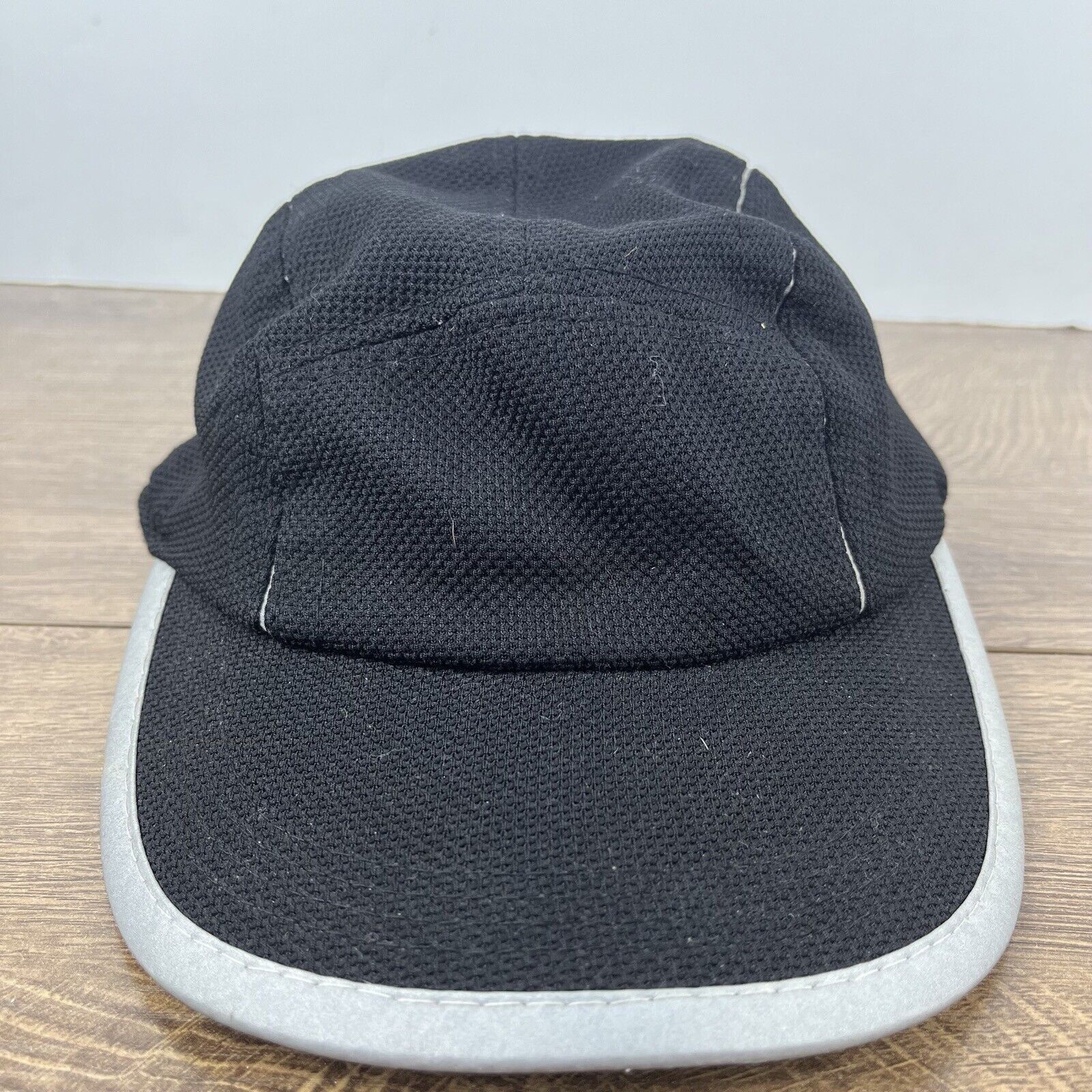 Other Black Athletic Running Hat Black Cap Hat Adjustable Hat Blac Size ONE SIZE - 4 Thumbnail