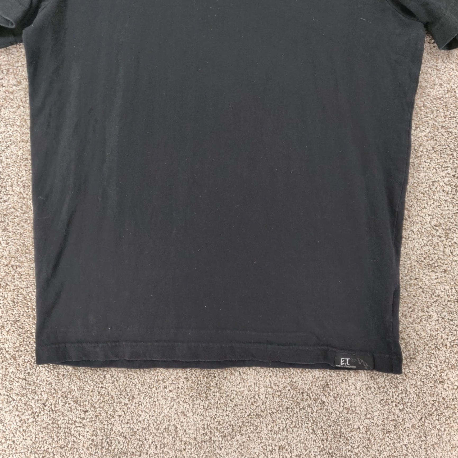 Vintage Universal Studios ET Shirt Mens Small S Black Short Sleeve Extra Terrestrial Size US S / EU 44-46 / 1 - 7 Thumbnail