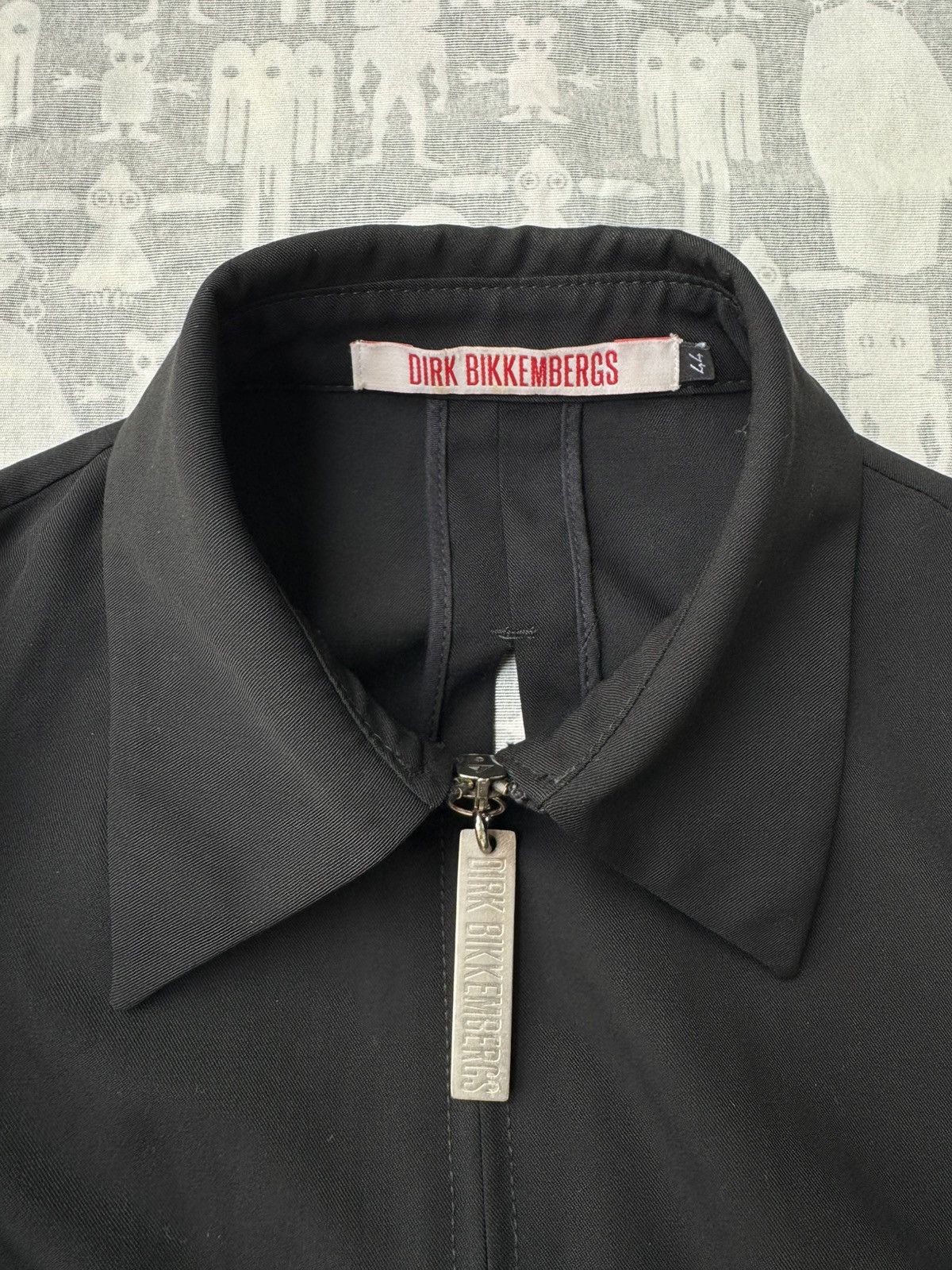 Dirk Bikkembergs Dirk Bikkembergs 1997 Open Slits Vented Wool Blouson Size M / US 6-8 / IT 42-44 - 6 Thumbnail