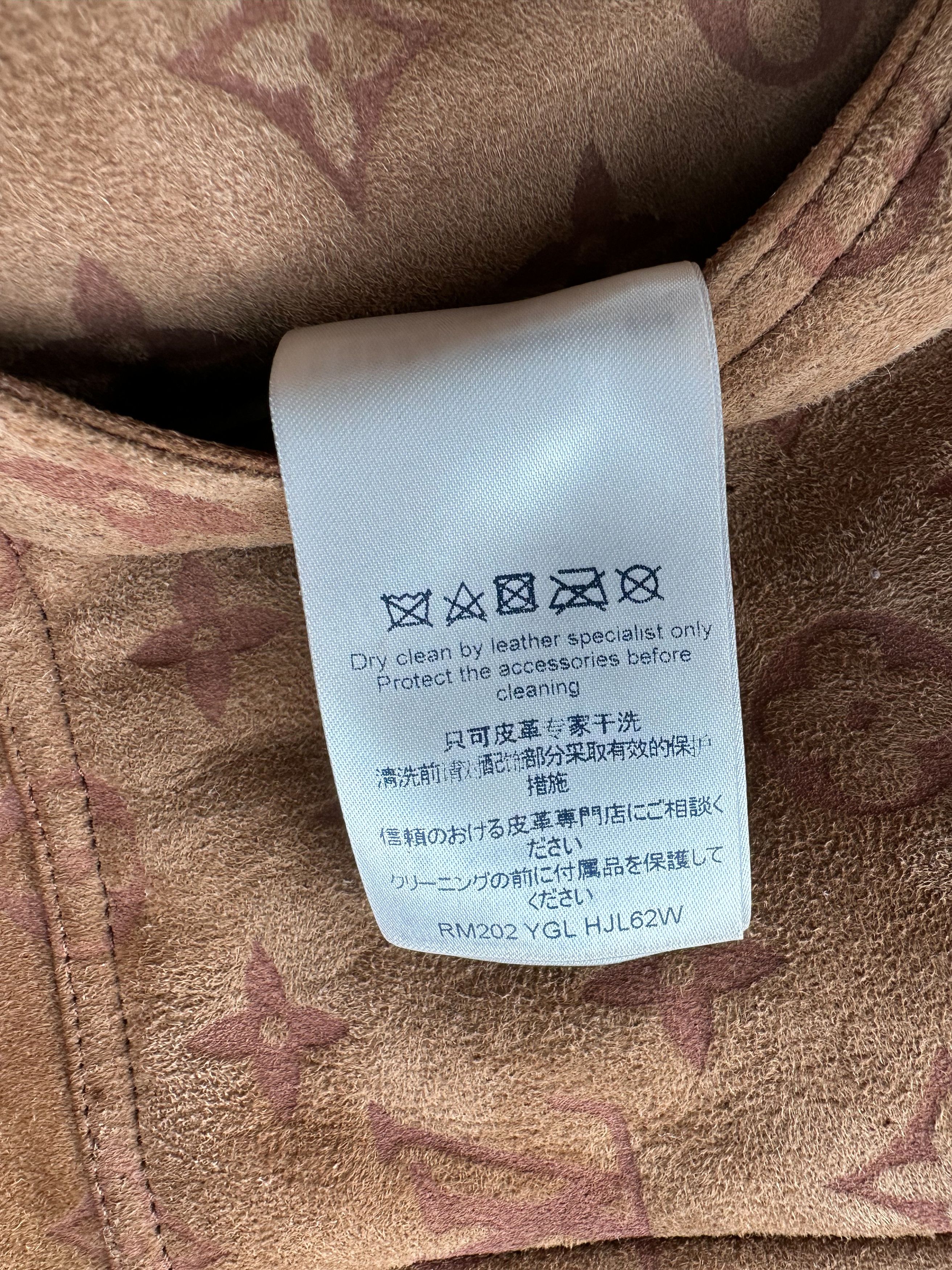 Louis Vuitton Louis Vuitton Brown Monogram Shearling Jacket Size US XXL / EU 58 / 5 - 6 Thumbnail