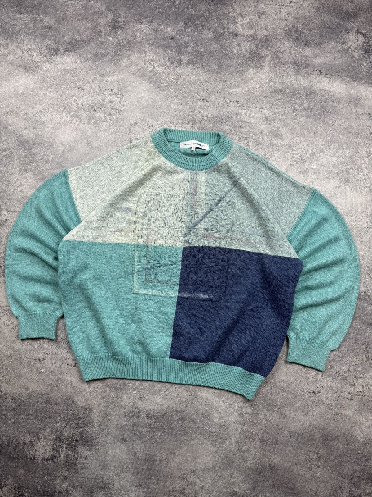 Comme des Garcons SHIRT Comme des Garcons Sweater Japanese Brand Size US L / EU 52-54 / 3 - 2 Thumbnail