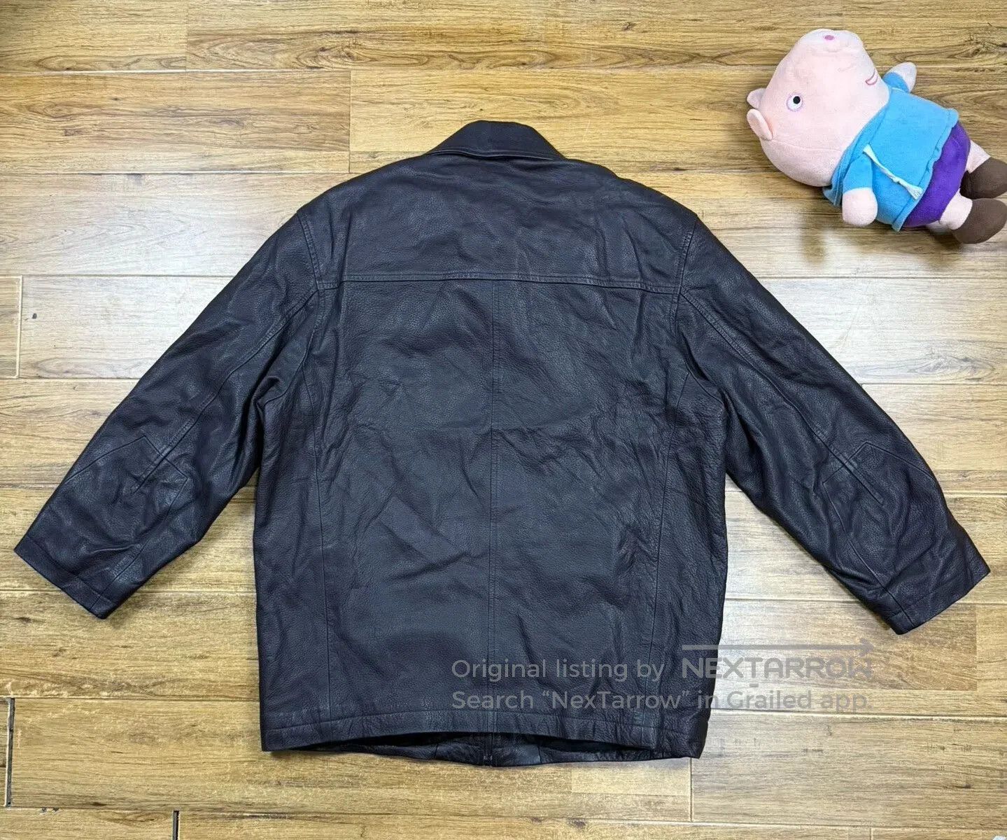 Ermenegildo Zegna Zegna Men's Leather Jacket Business Casual. Size US L / EU 52-54 / 3 - 2 Thumbnail