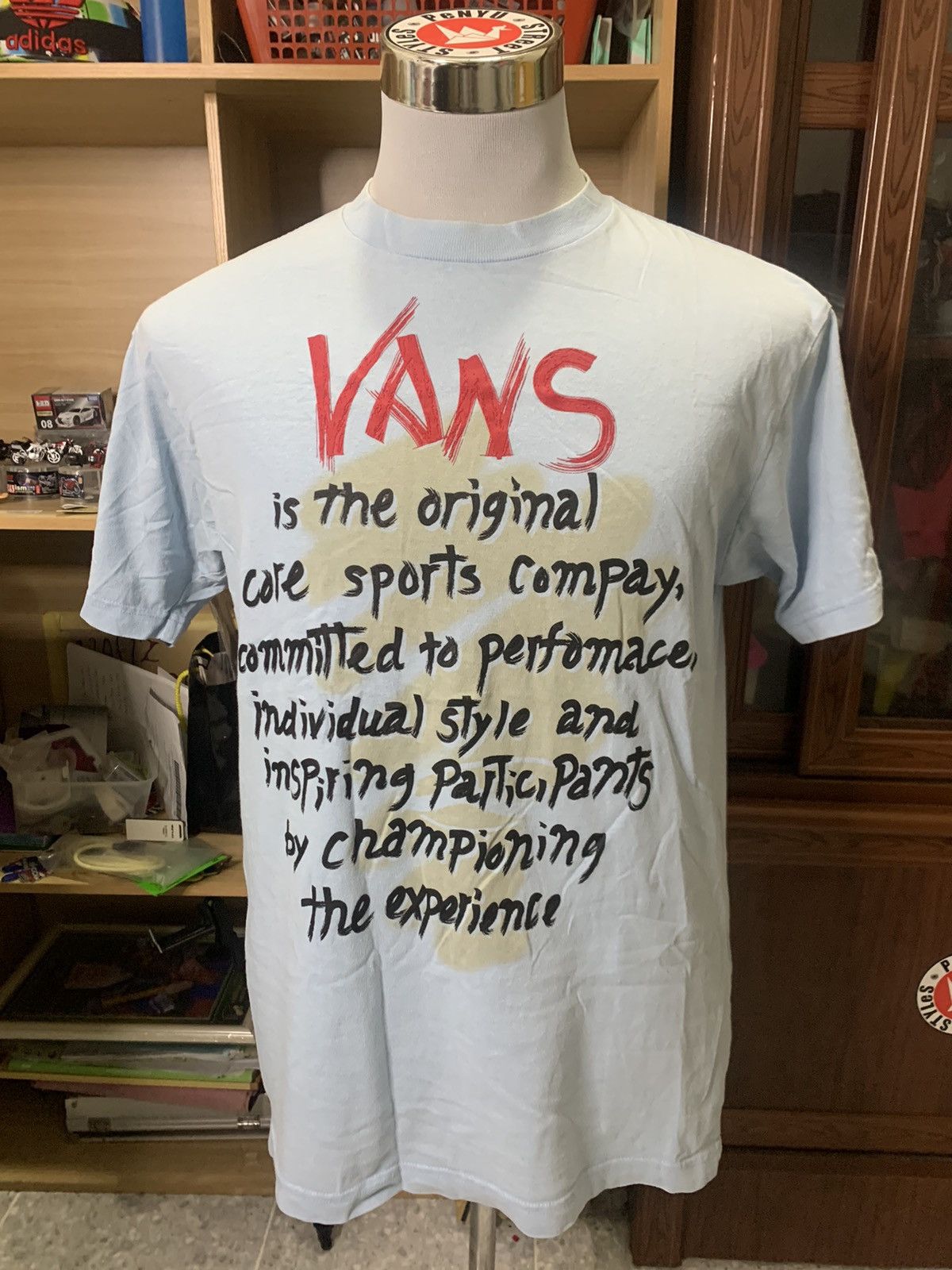 Vans × Vintage Vintage Y2K Vans Tee Size US L / EU 52-54 / 3 - 1 Thumbnail