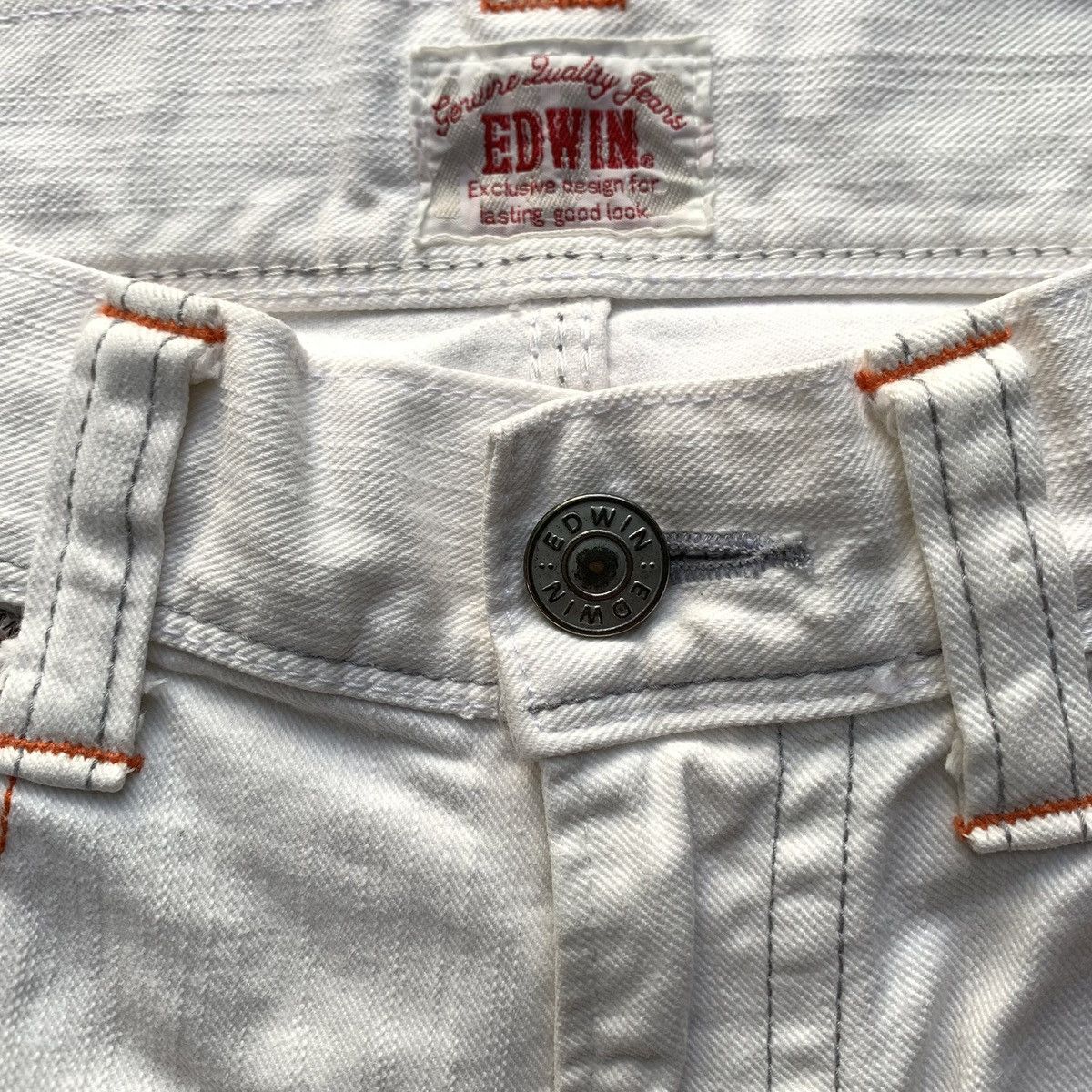 Japanese Brand Rare Japanese Brand Edwin Distressed Flared Jeans Size US 32 / EU 48 - 6 Thumbnail