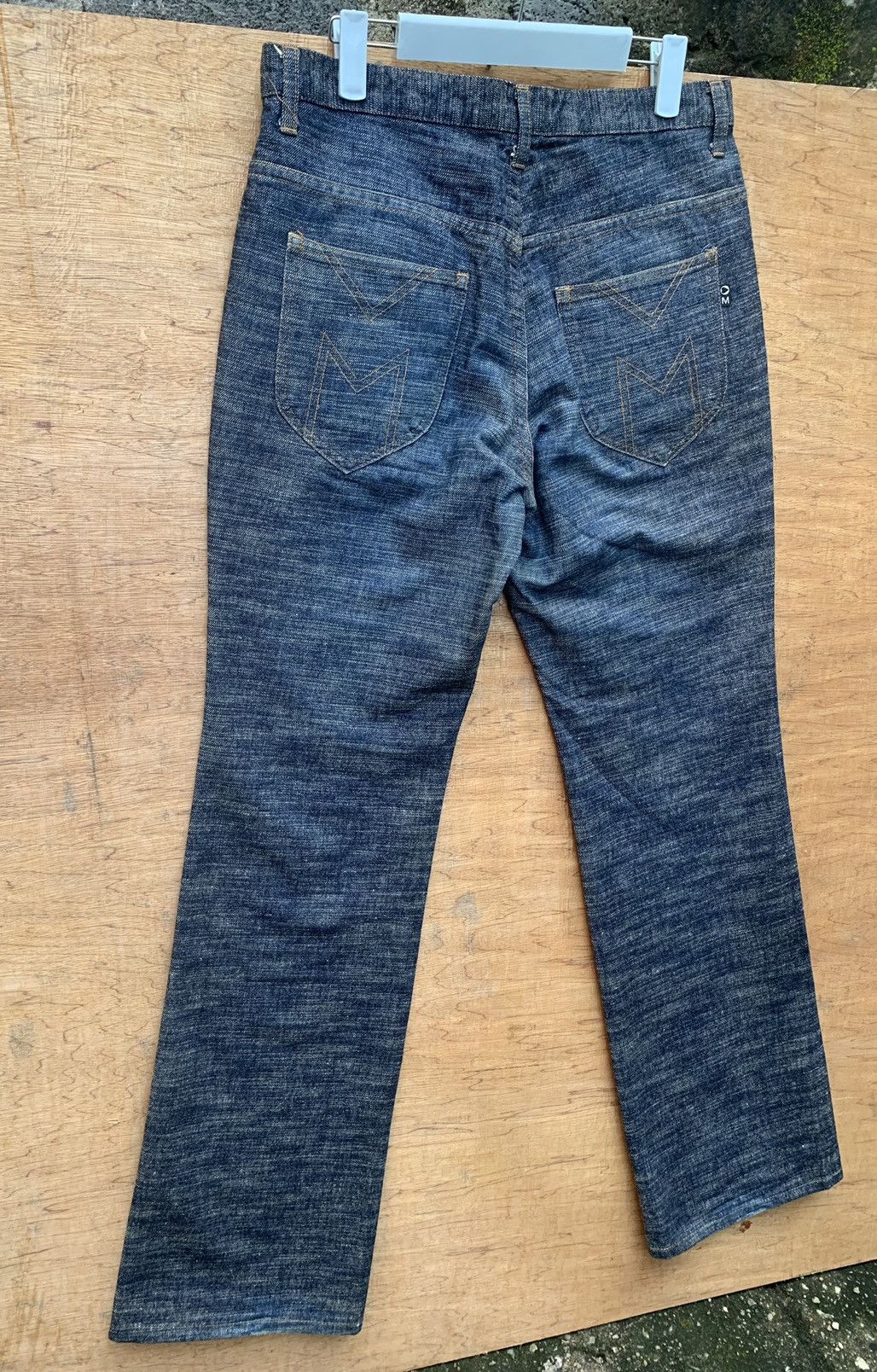 Japanese Brand 🔥🔥 MORGAN HOMME Blue Denim Jeans Size US 30 / EU 46 - 7 Thumbnail