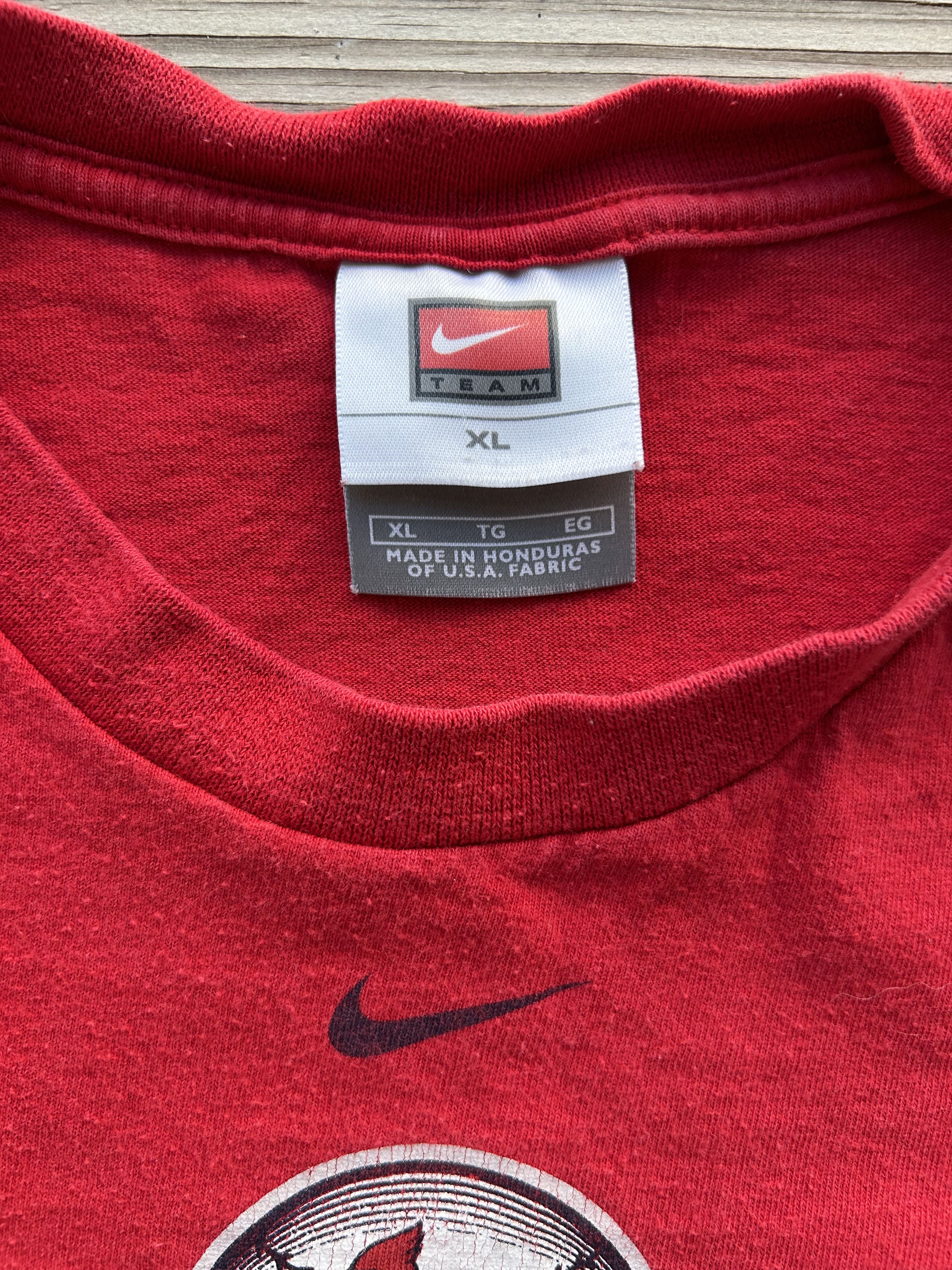 Nike Cardinals Tee Size US XL / EU 56 / 4 - 4 Thumbnail