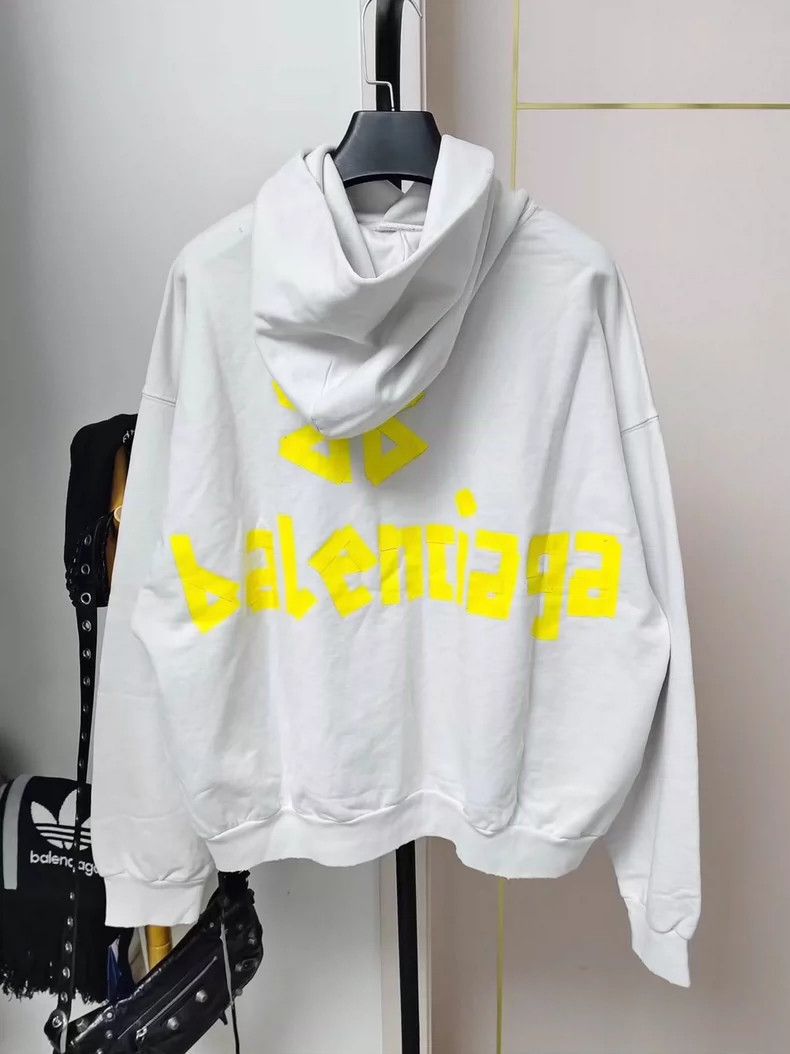 Balenciaga Balenciaga Adhesive tape TAPE textured paper sweatshirt Size US XXS / EU 40 - 2 Thumbnail