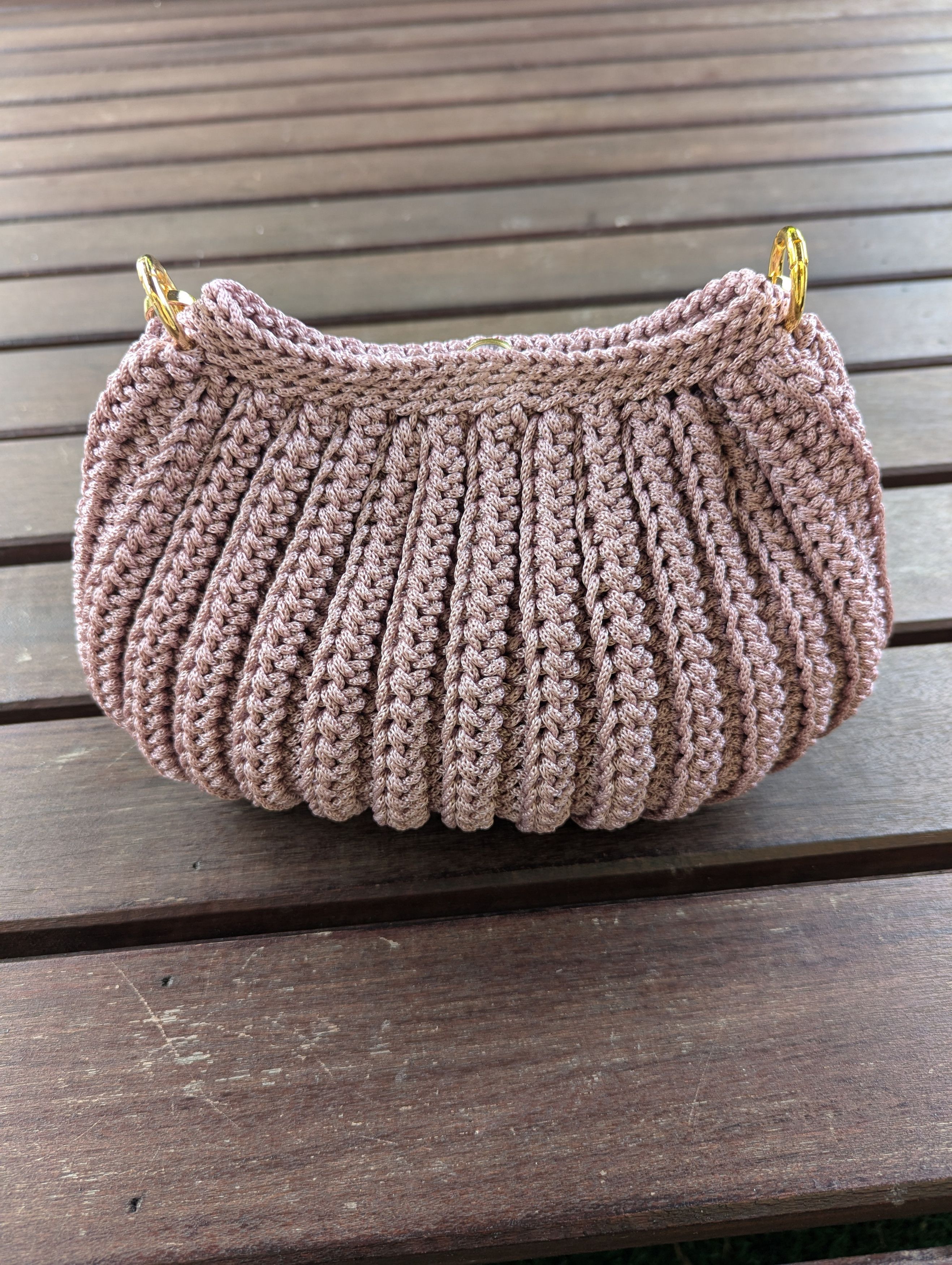 Handmade × Japanese Brand Shoulder Bag Crochet Hand Made Size ONE SIZE - 3 Thumbnail