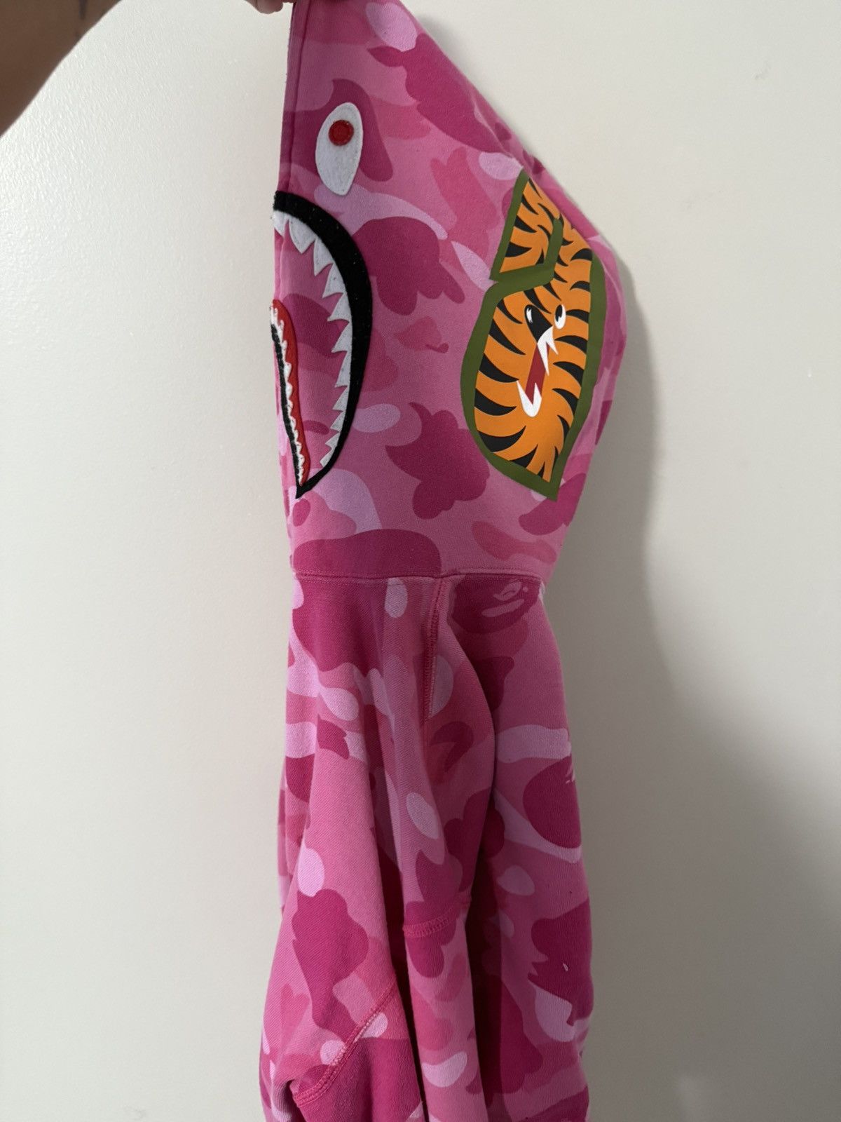 Bape BAPE Camo Cropped Full Zip Hoodie Size S / US 4 / IT 40 - 4 Thumbnail