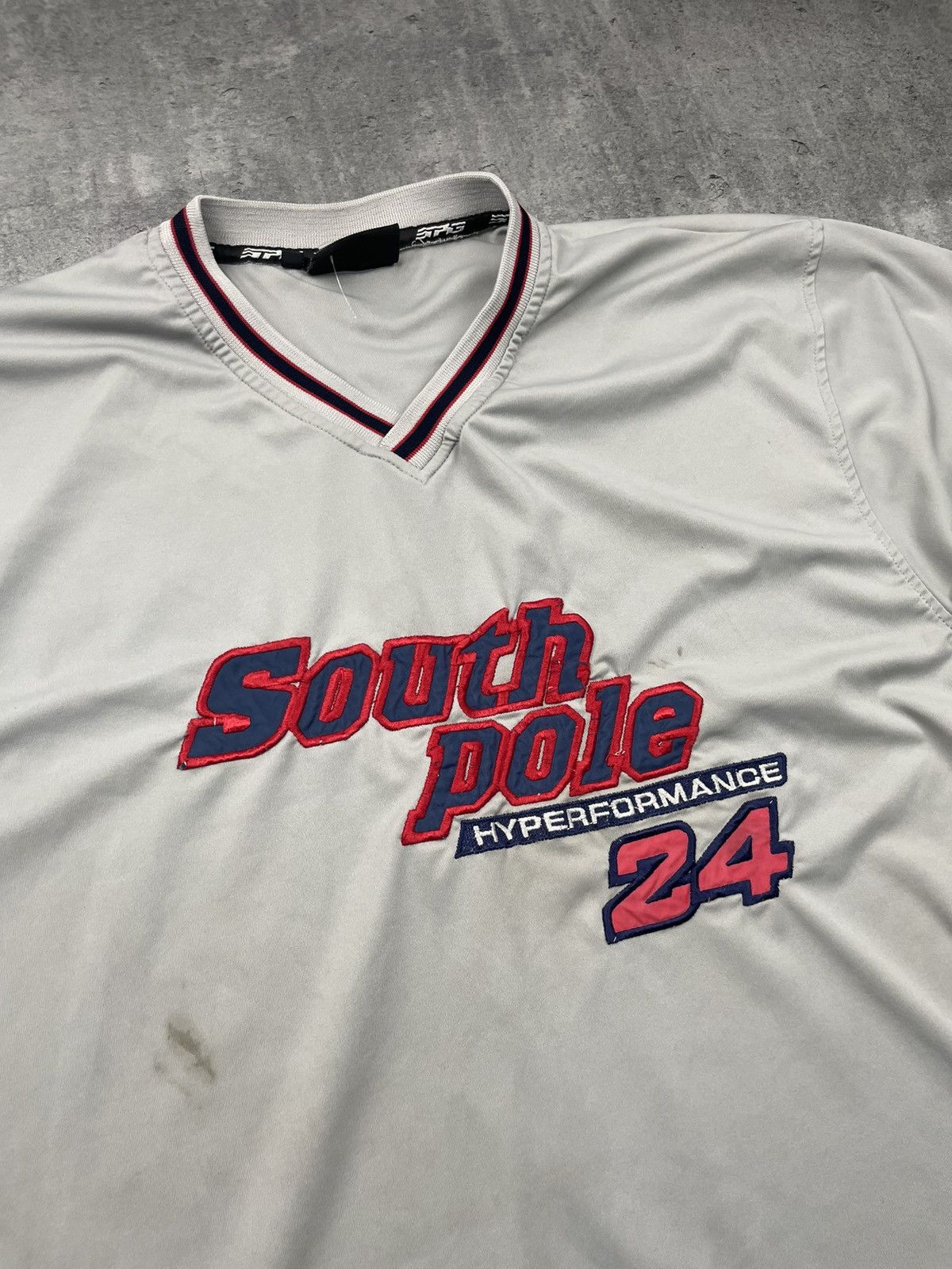 Rap Tees × Southpole Southpole jersey tee rap hip hop usa baggy drip spellout 90s Size US M / EU 48-50 / 2 - 2 Thumbnail