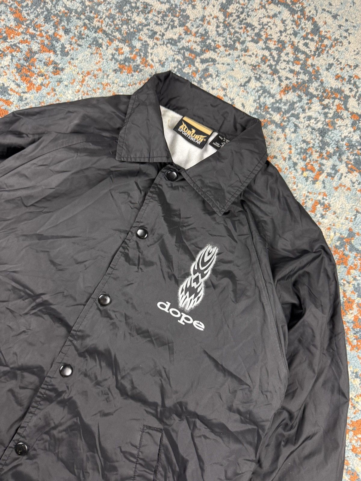 Vintage Ultra Rare Vintage 90s Dope metal band tribal graphic jacket Size US S / EU 44-46 / 1 - 6 Thumbnail