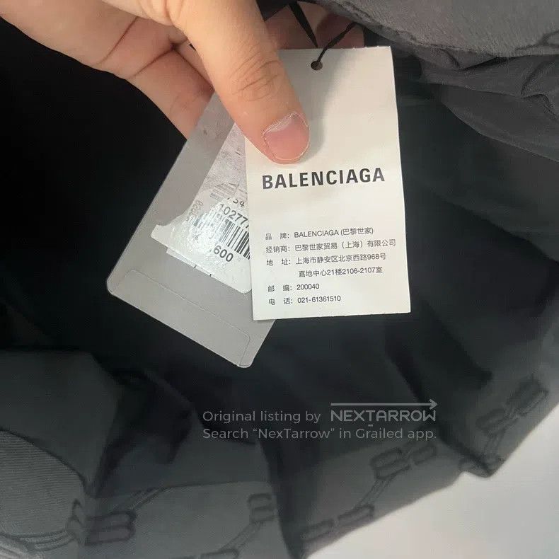 Balenciaga Balenciaga Double B Buckle Printed Padded Jacket Size XXS / US 00 / IT 34 - 5 Thumbnail