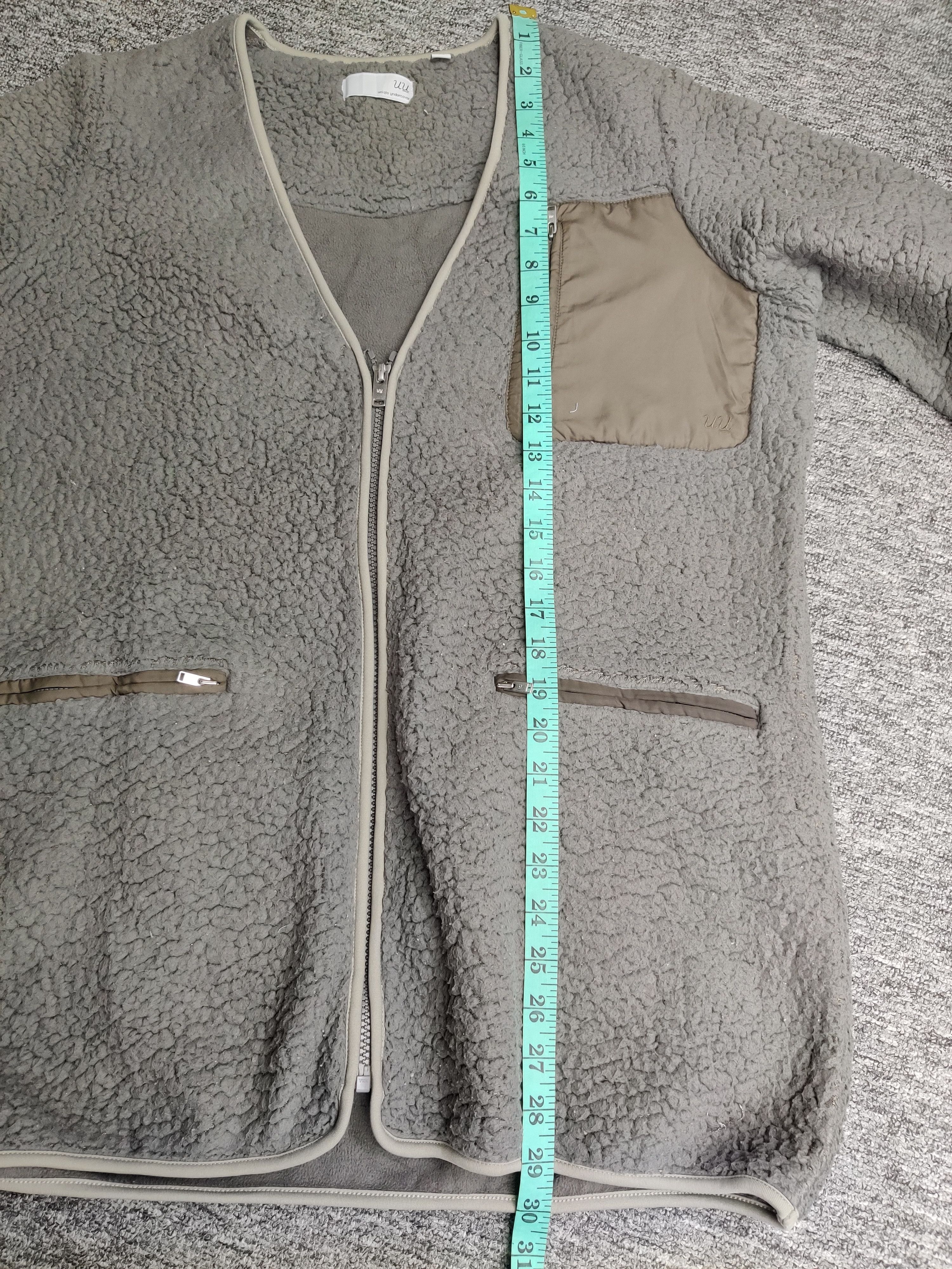 Uniqlo Undercover UU Deep Pile Fleece Sherpa Jacket