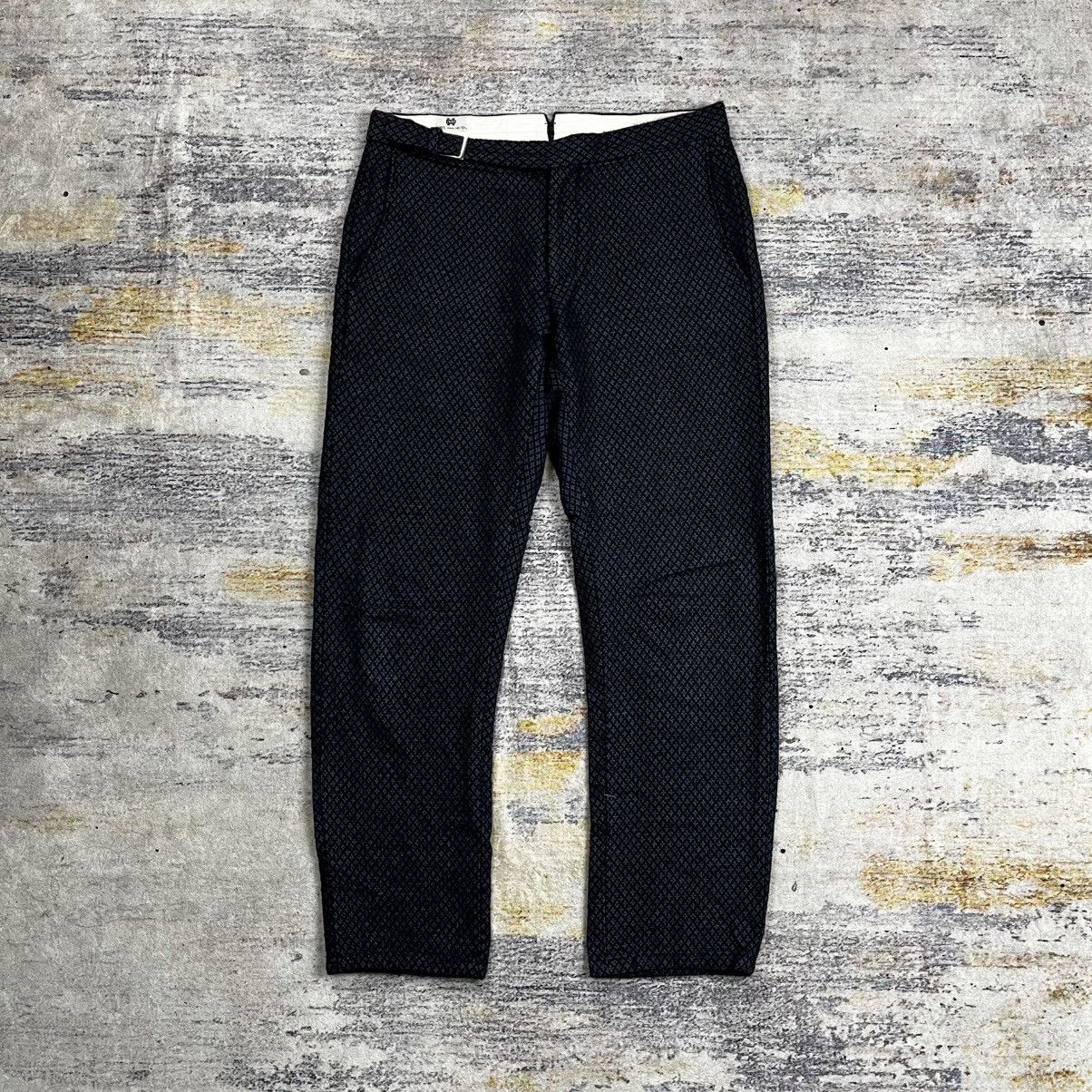 Dries Van Noten Vintage Dries Van Noten geometry belted trousers Size US 30 / EU 46 - 1 Thumbnail