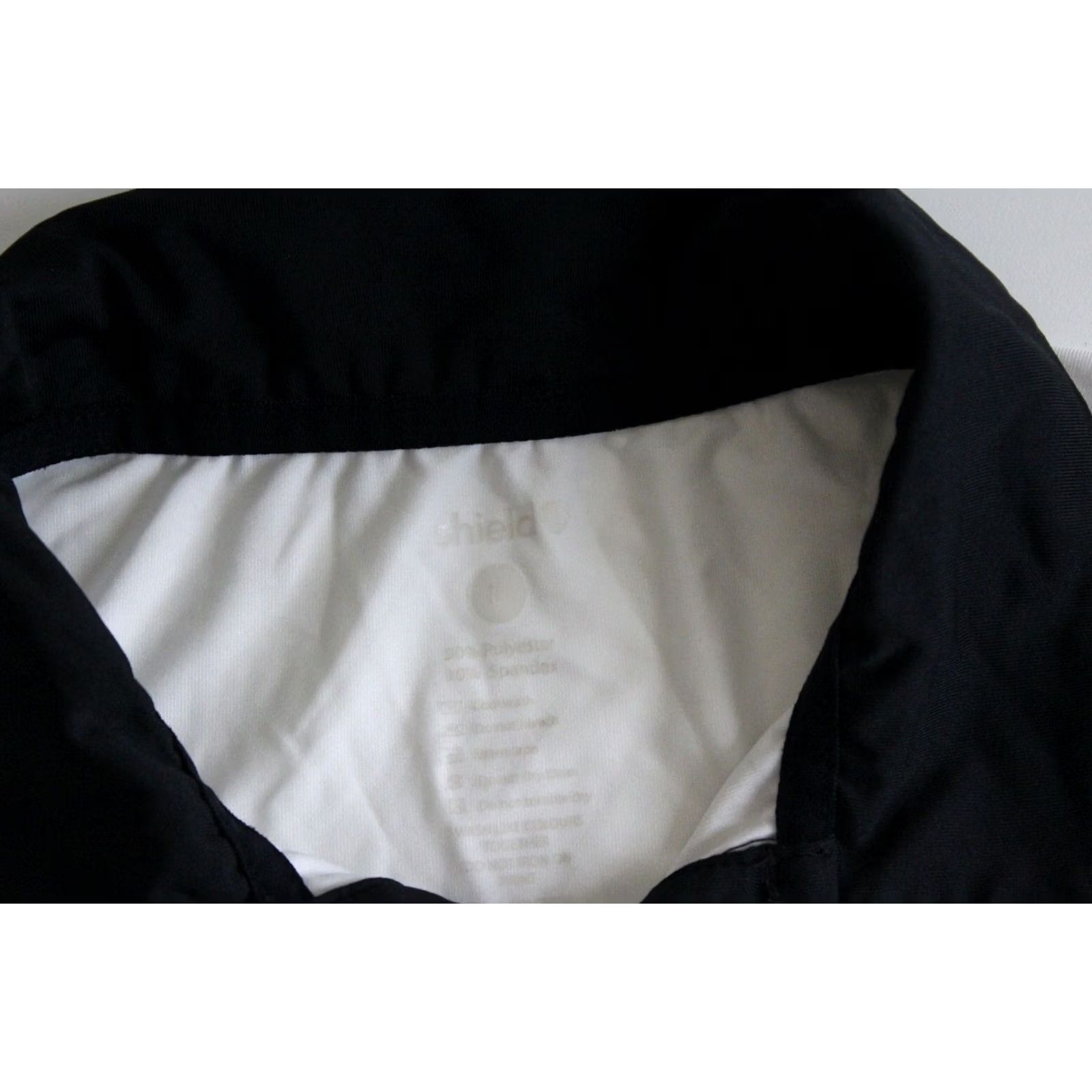 Logo Athletic Shield Mens L Omnishield White Black Logo Athletic Polo Size US L / EU 52-54 / 3 - 4 Thumbnail