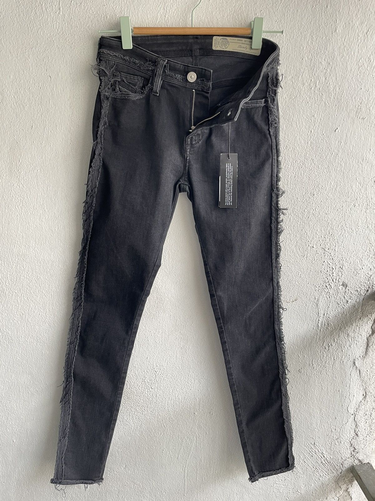 Diesel Diesel Super Slim Skinny Regular Waist Jeans Size 24" / US 00 / IT 34 - 2 Thumbnail