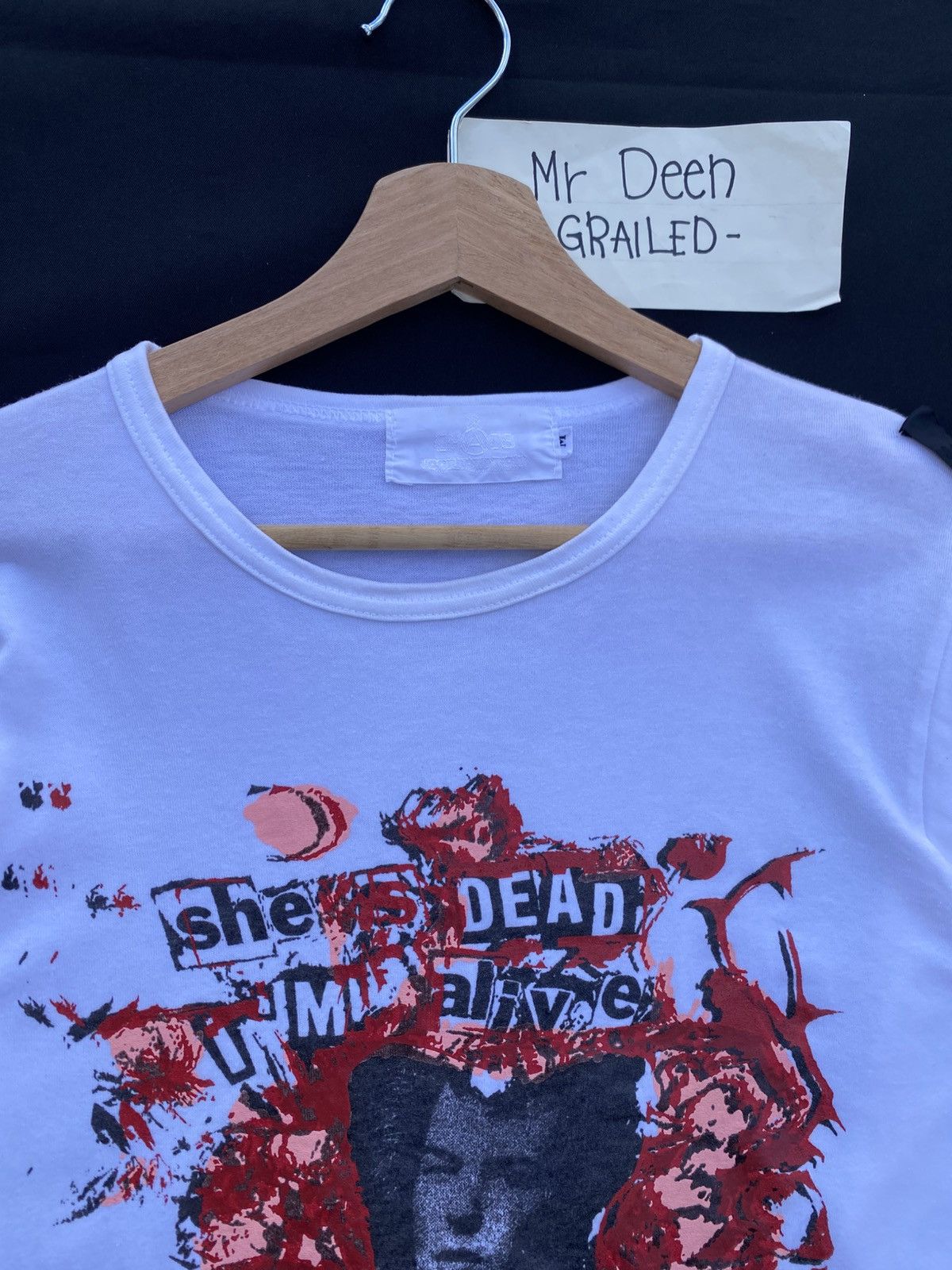 Japanese Brand Rare She’s Dead, I’m Alive, I’m Yours" Seditionaries T-shirt Size S / US 4 / IT 40 - 10 Thumbnail