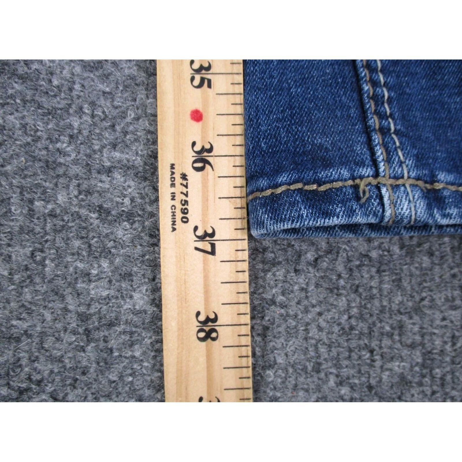 Ariat Ariat Jeans Mens 34 X 38 Blue Denim M4 Relaxed Bootcut Work Country Casual Pair Jeans Mens Regular Size US 32 / EU 48 - 4 Thumbnail