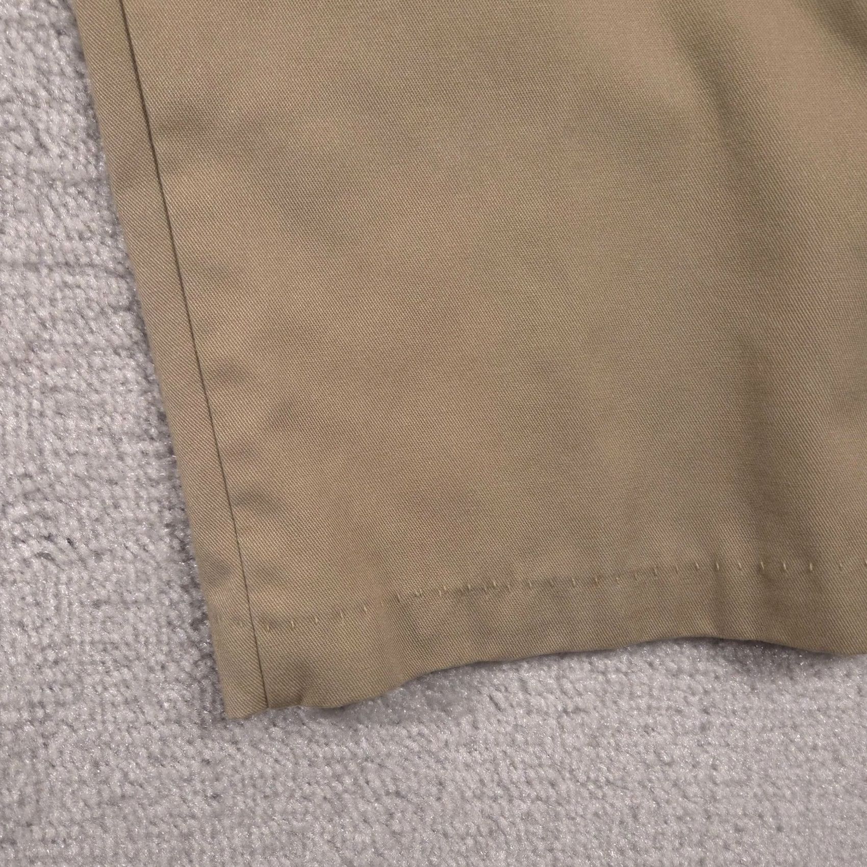 Red Kap Red Kap Cargo Pants Mens 38x28 Beige Polyester Cotton Workwear Pockets Belt Loops Flat Front Zipper Size US 38 / EU 54 - 4 Thumbnail
