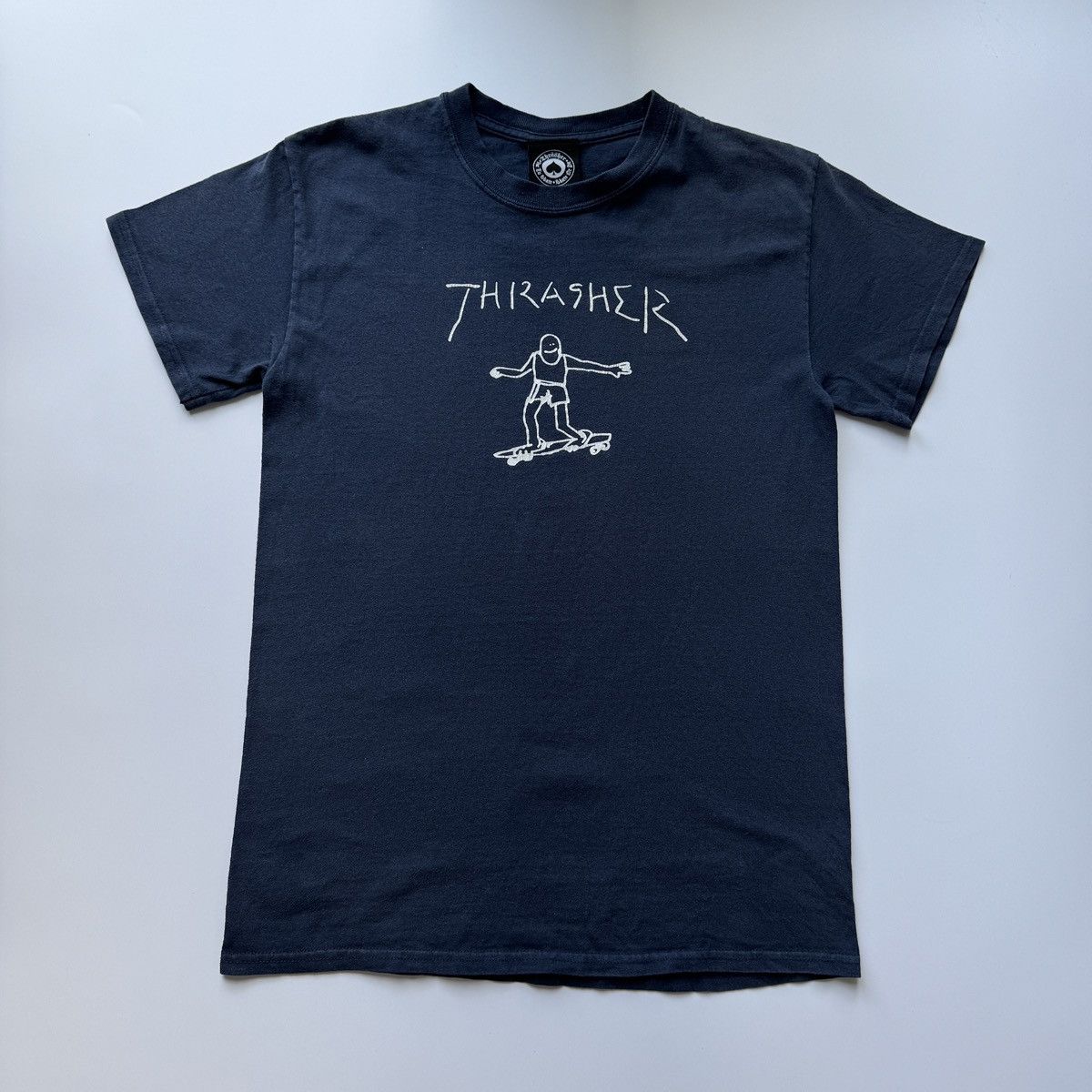 Thrasher × Vintage Thrasher Skateboard Magazine Mark Gonzales skate tee Y2K Size US S / EU 44-46 / 1 - 3 Thumbnail