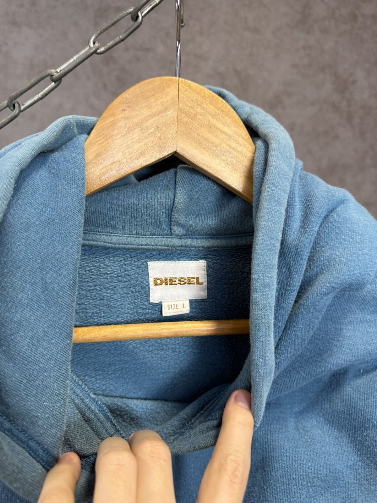 Diesel Diesel designer hoodie Size US L / EU 52-54 / 3 - 4 Thumbnail